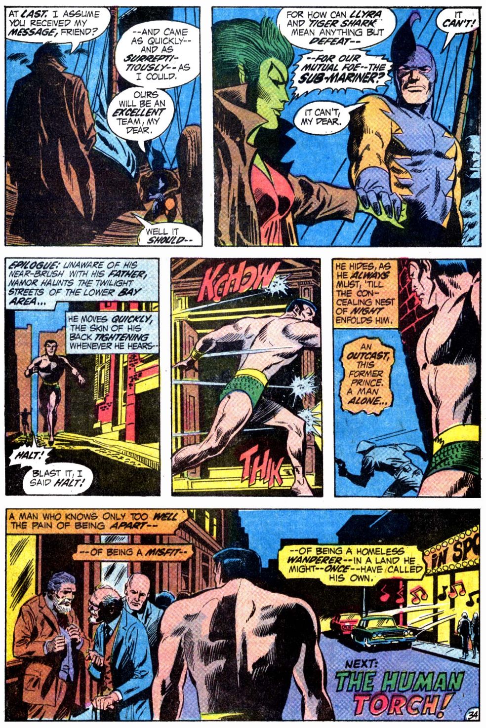 Read online The Sub-Mariner comic -  Issue #43 - 47