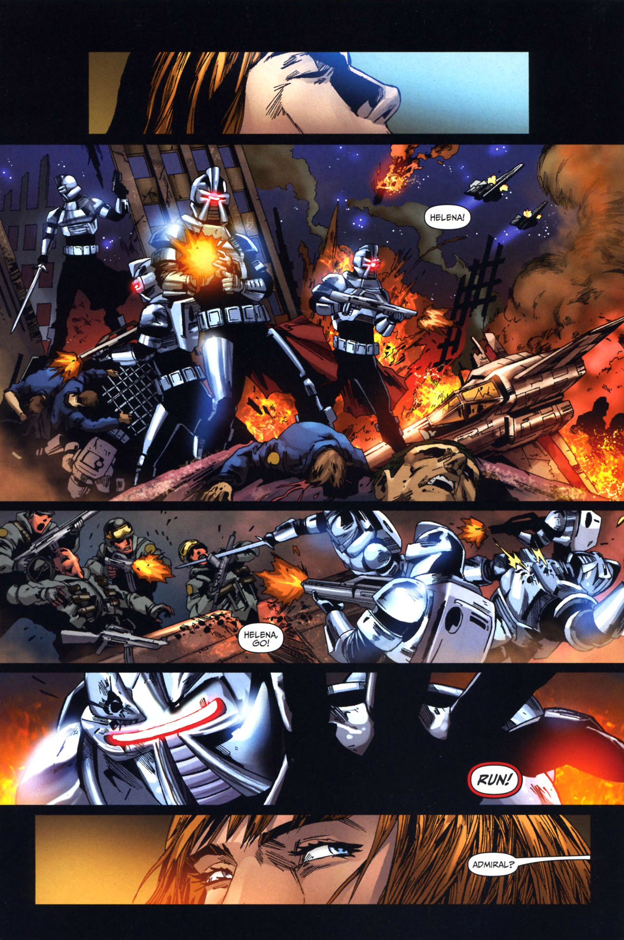 Read online Battlestar Galactica: Pegasus comic -  Issue # Full - 7