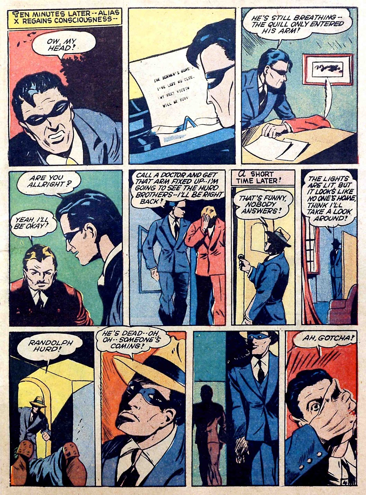 Captain Aero Comics issue 6 - Page 16