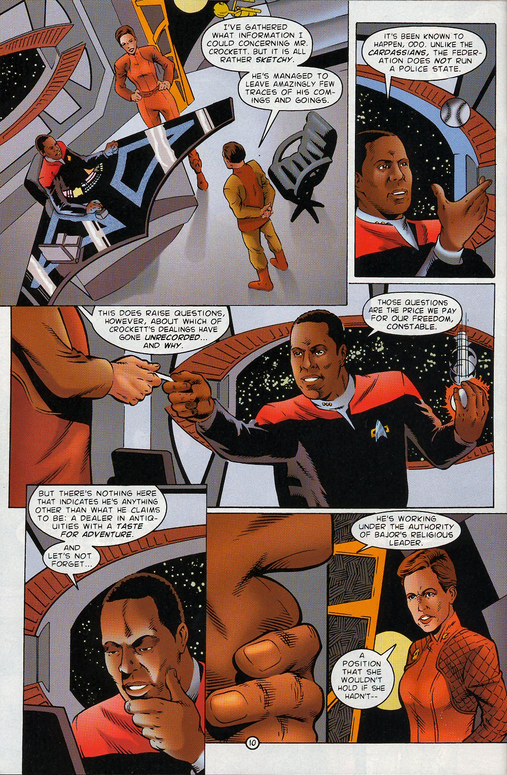 Read online Star Trek: Deep Space Nine (1993) comic -  Issue #23 - 12