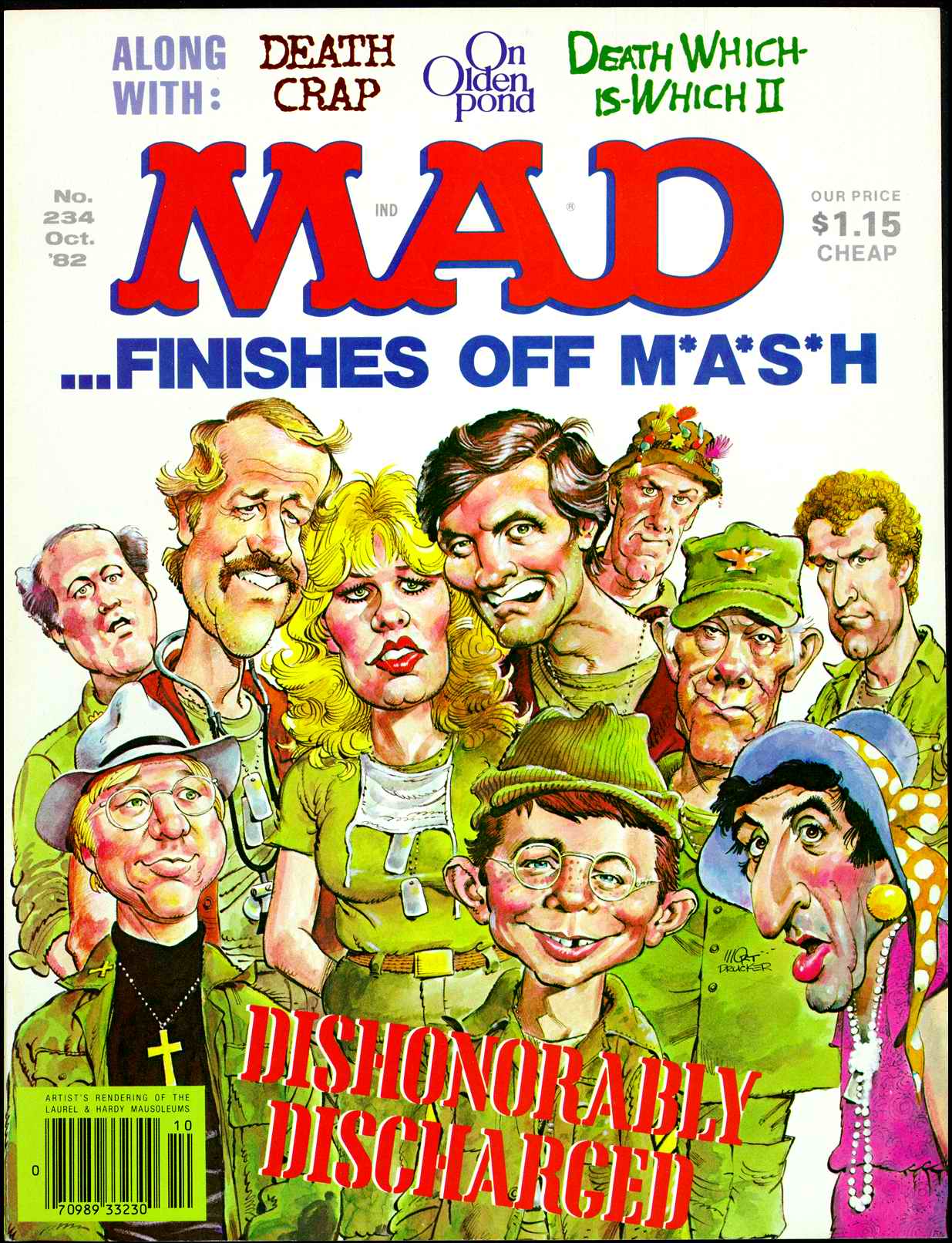 Read online MAD comic -  Issue #234 - 1