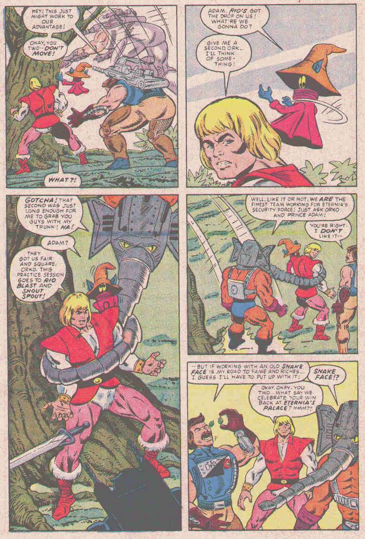 Read online Masters of the Universe (1986) comic -  Issue #4 - 5