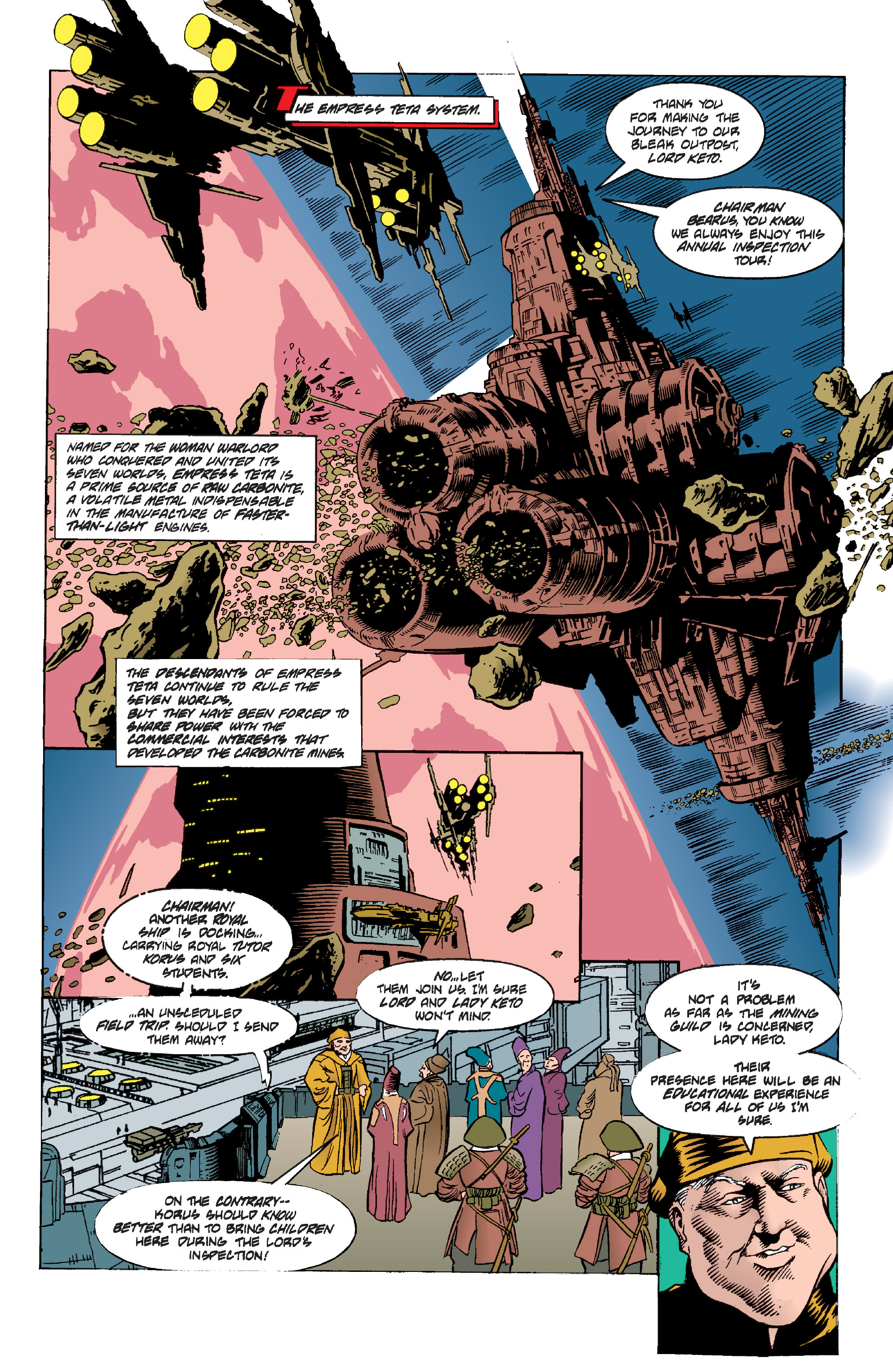 Read online Star Wars: Tales of the Jedi - Dark Lords of the Sith comic -  Issue #1 - 8
