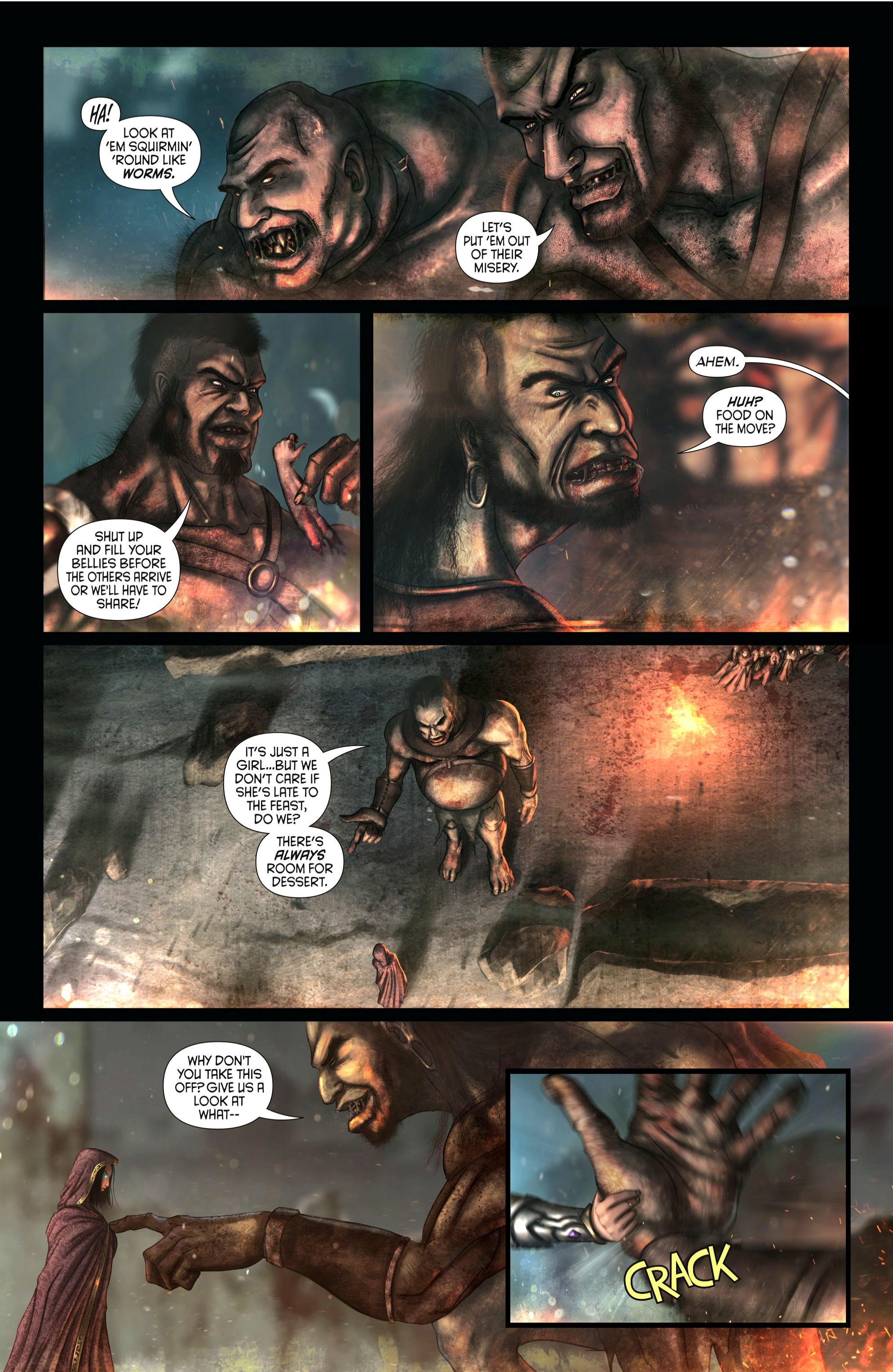 Read online Knights of the Golden Sun comic -  Issue #3 - 9