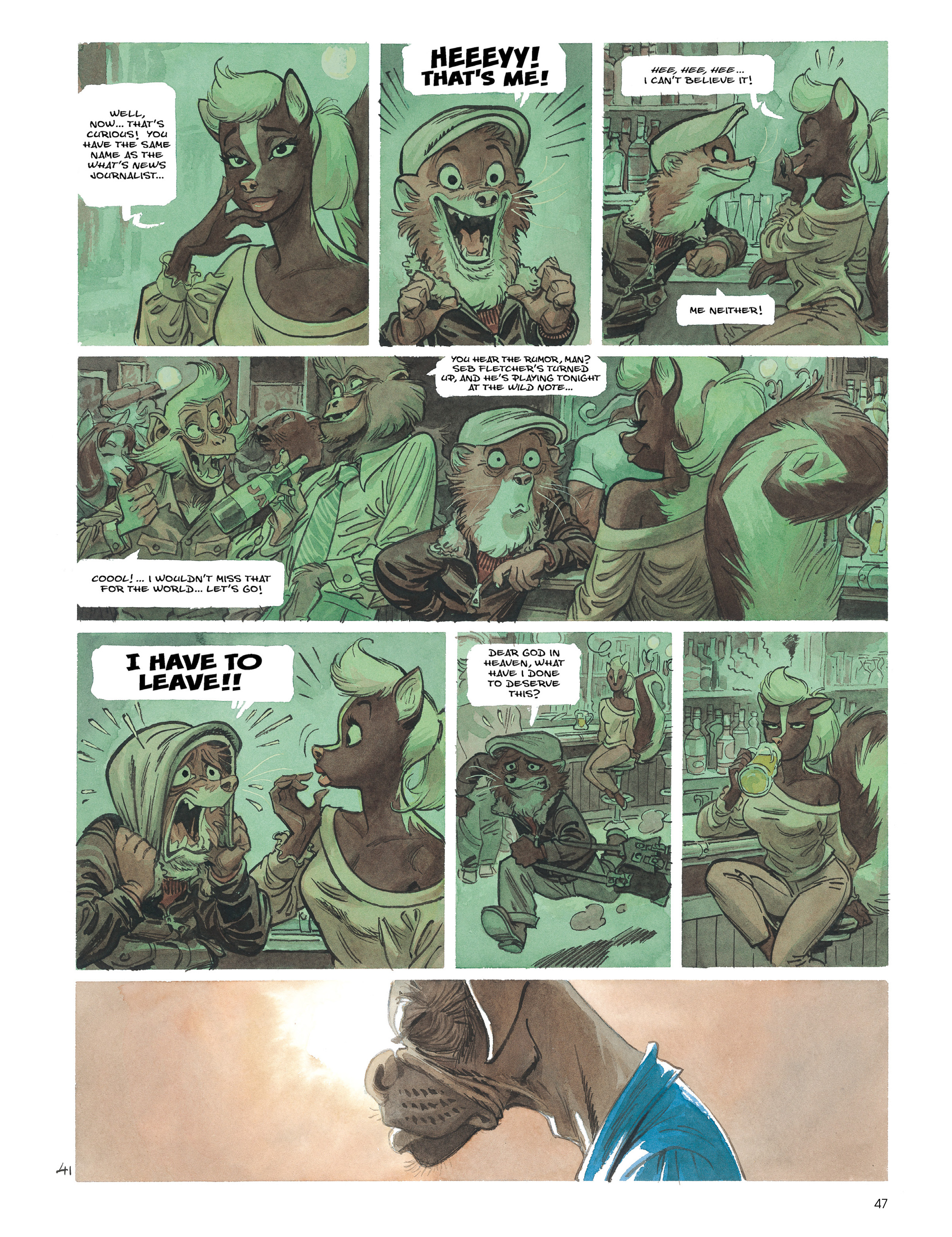 Read online Blacksad: A Silent Hell comic -  Issue # TPB - 48