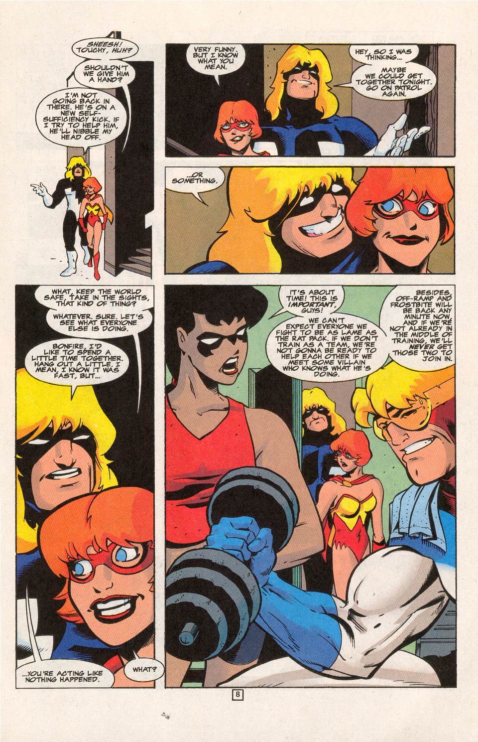 Read online Young Heroes in Love comic -  Issue #8 - 10