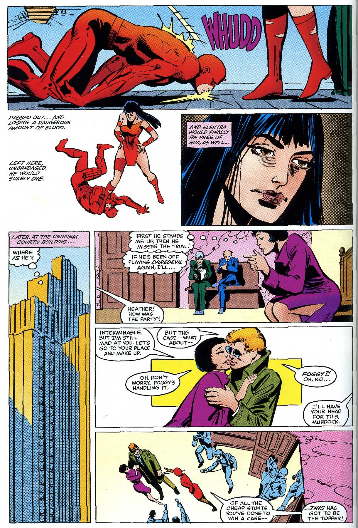 Read online Daredevil Visionaries: Frank Miller comic -  Issue # TPB 2 - 182