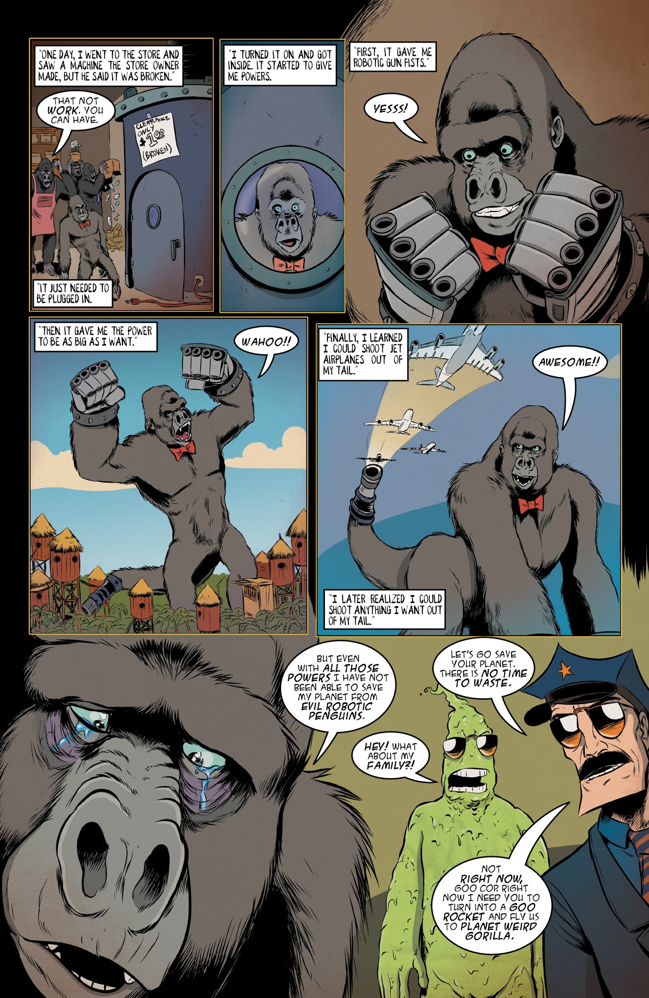 Read online Axe Cop comic -  Issue # TPB 4 - 21
