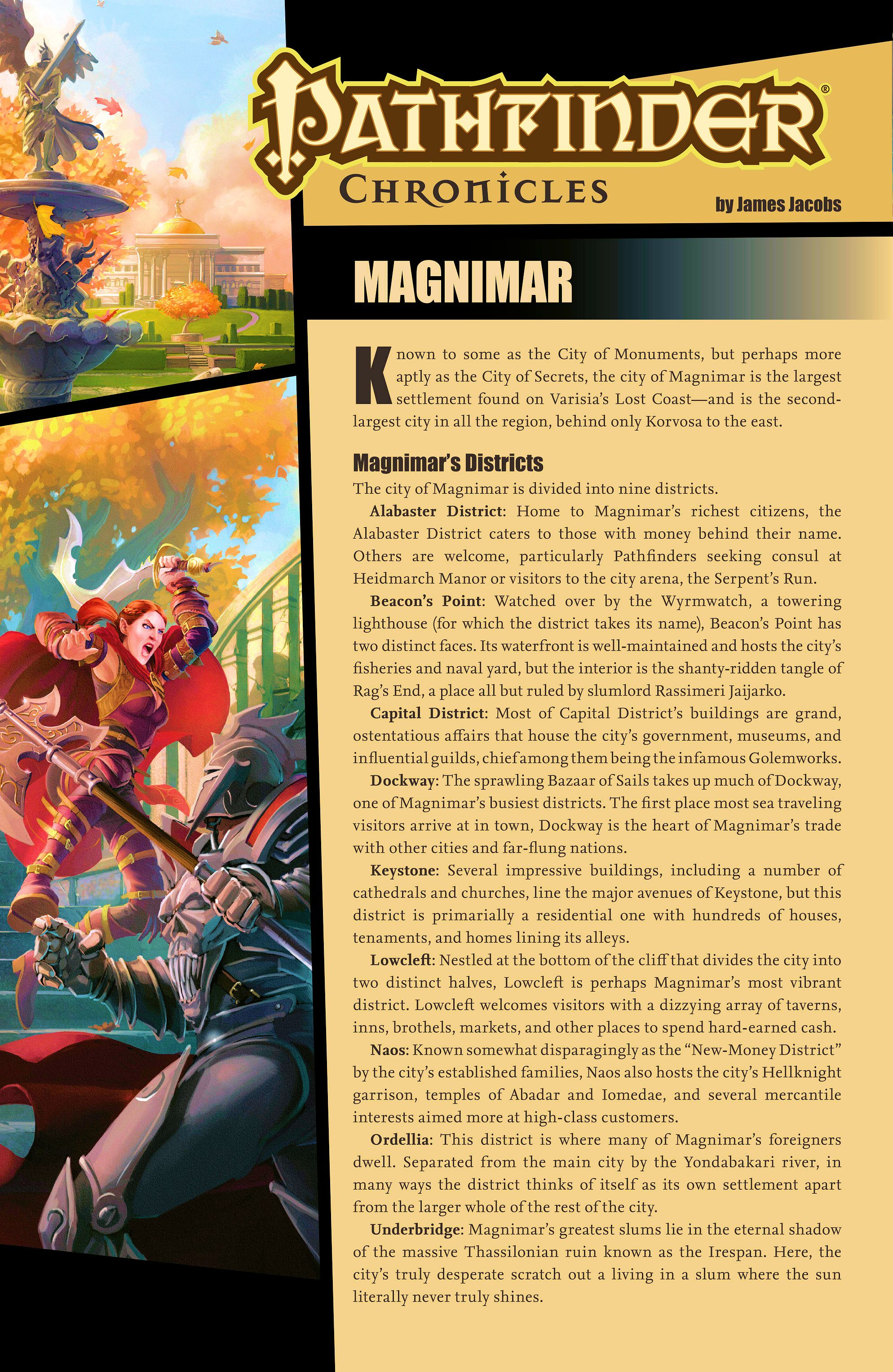 Read online Pathfinder: City of Secrets comic -  Issue #1 - 25