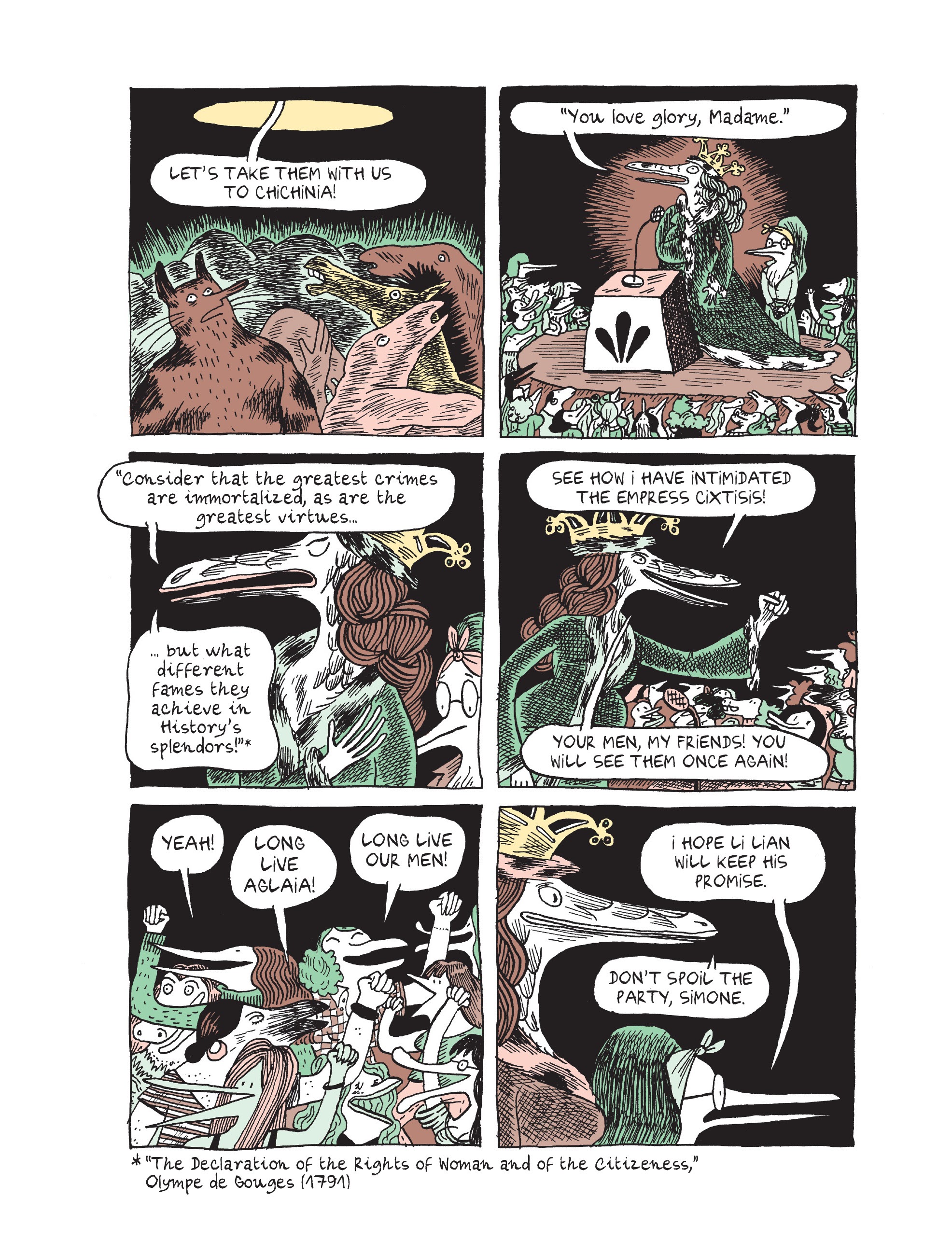 Read online The Empress Cixtisis comic -  Issue # TPB - 46