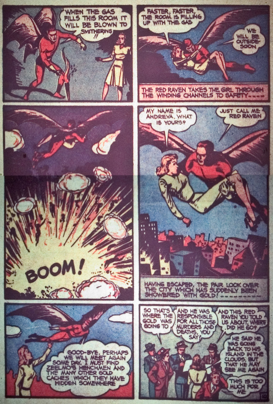 Read online Red Raven Comics comic -  Issue # Full - 11