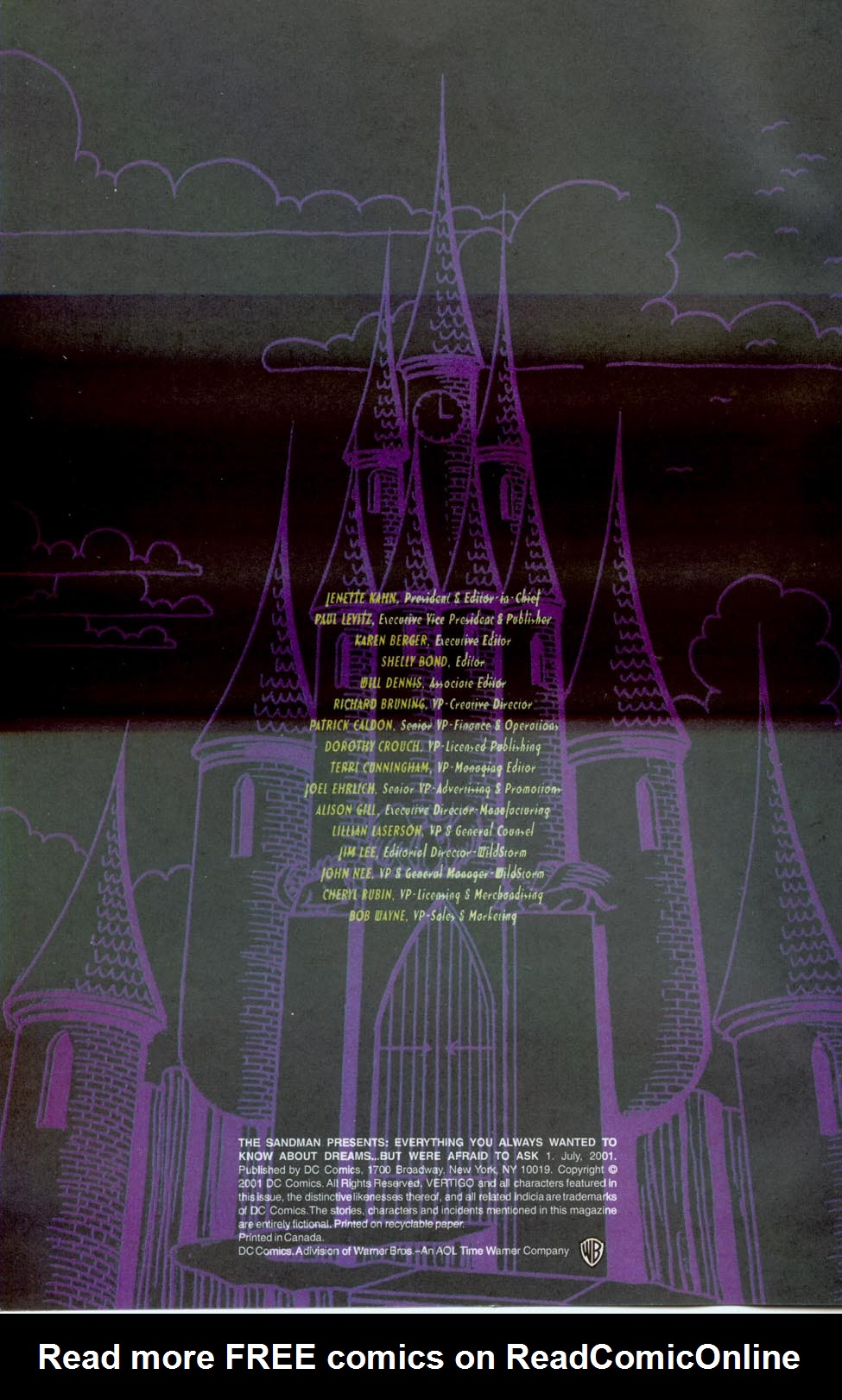 Read online The Sandman Presents: Everything You Always Wanted to Know About Dreams...But Were Afraid to Ask comic -  Issue # Full - 3