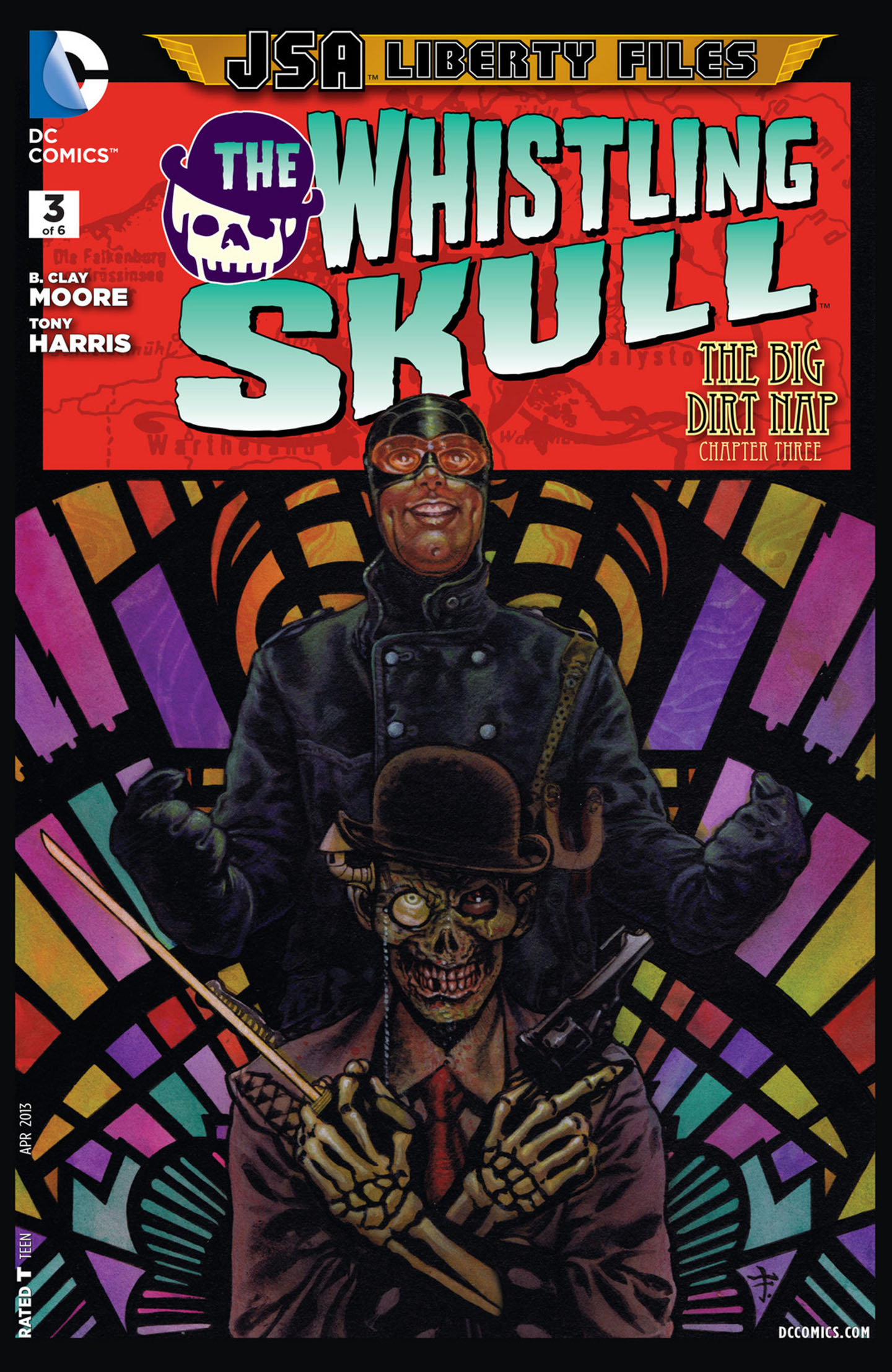 Read online JSA Liberty Files: The Whistling Skull comic -  Issue #3 - 1