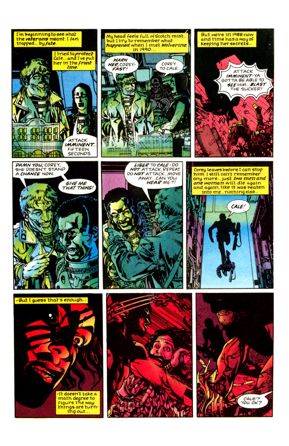 Read online Warheads comic -  Issue #1 - 9