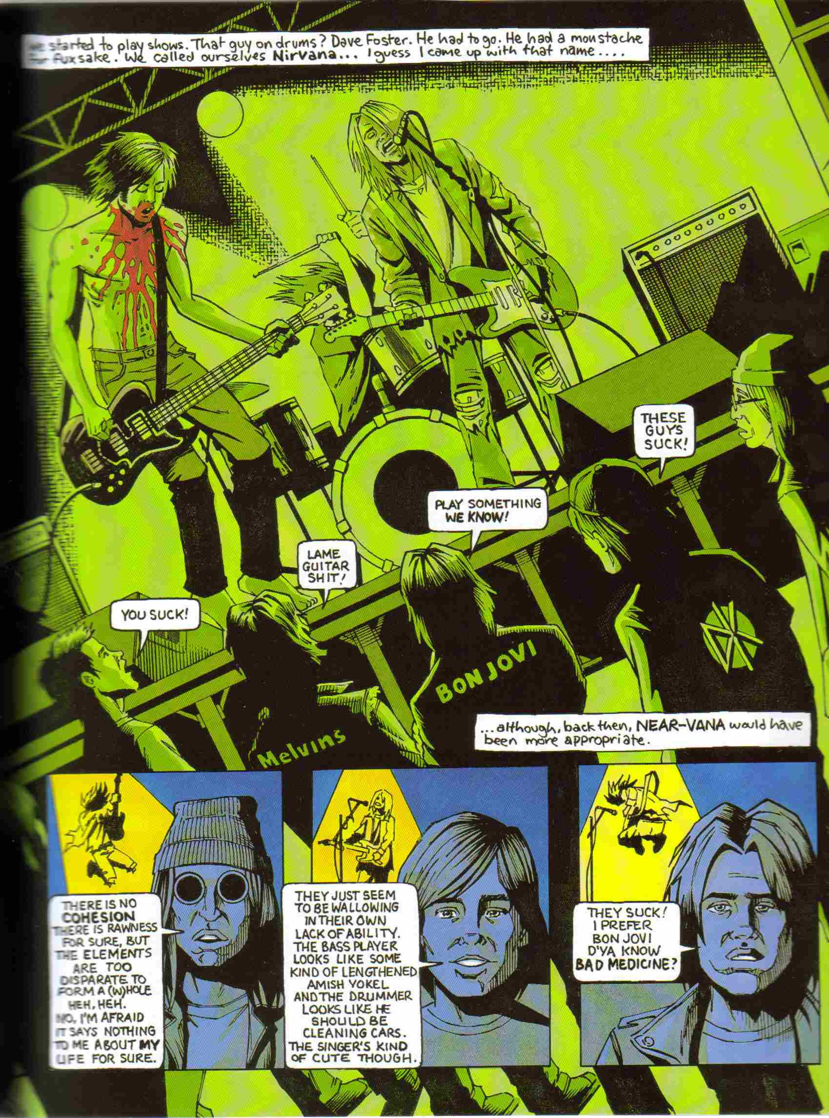 Read online GodSpeed: The Kurt Cobain Graphic comic -  Issue # TPB - 26
