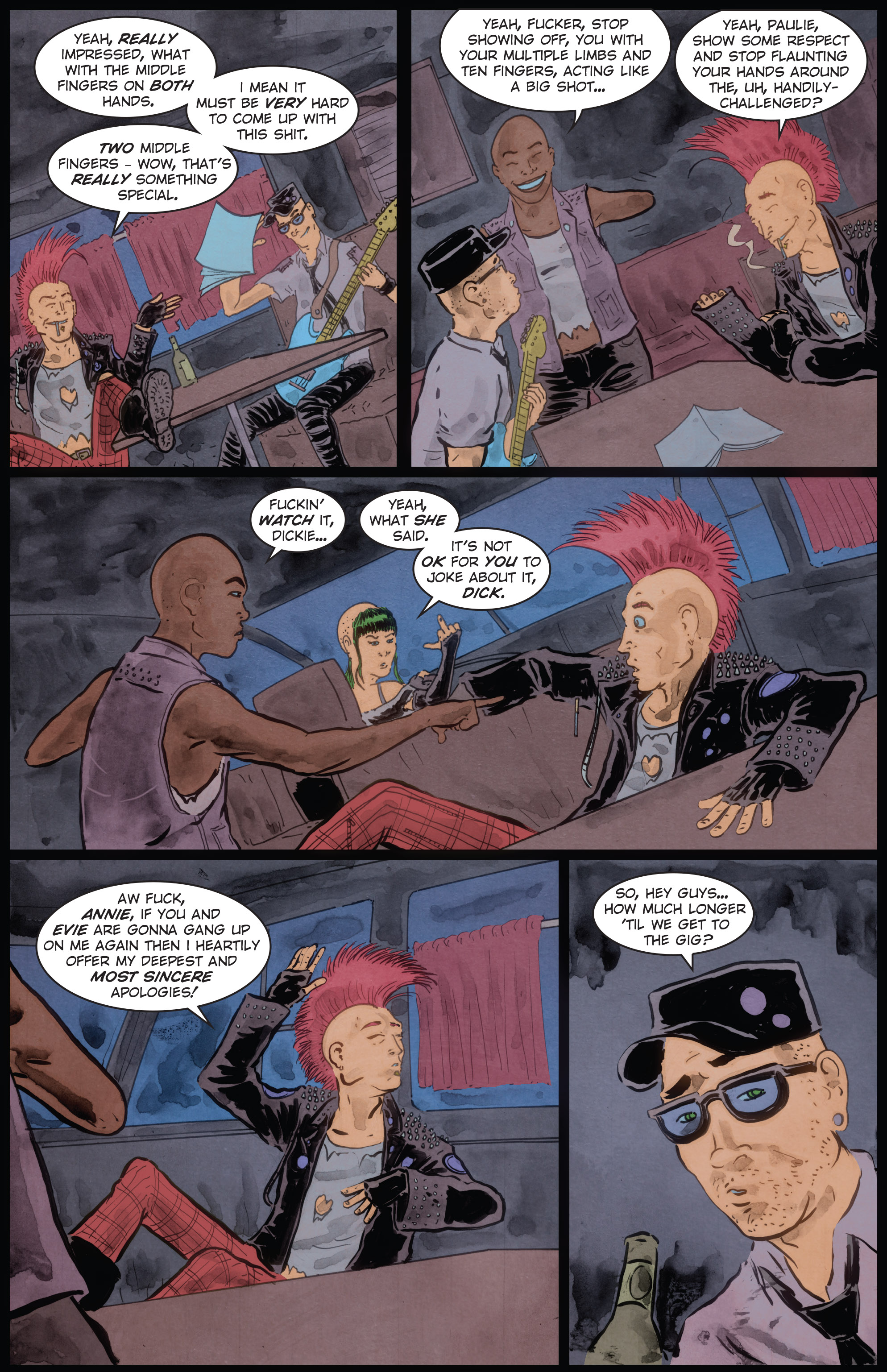 Read online Toe Tag Riot comic -  Issue #1 - 5