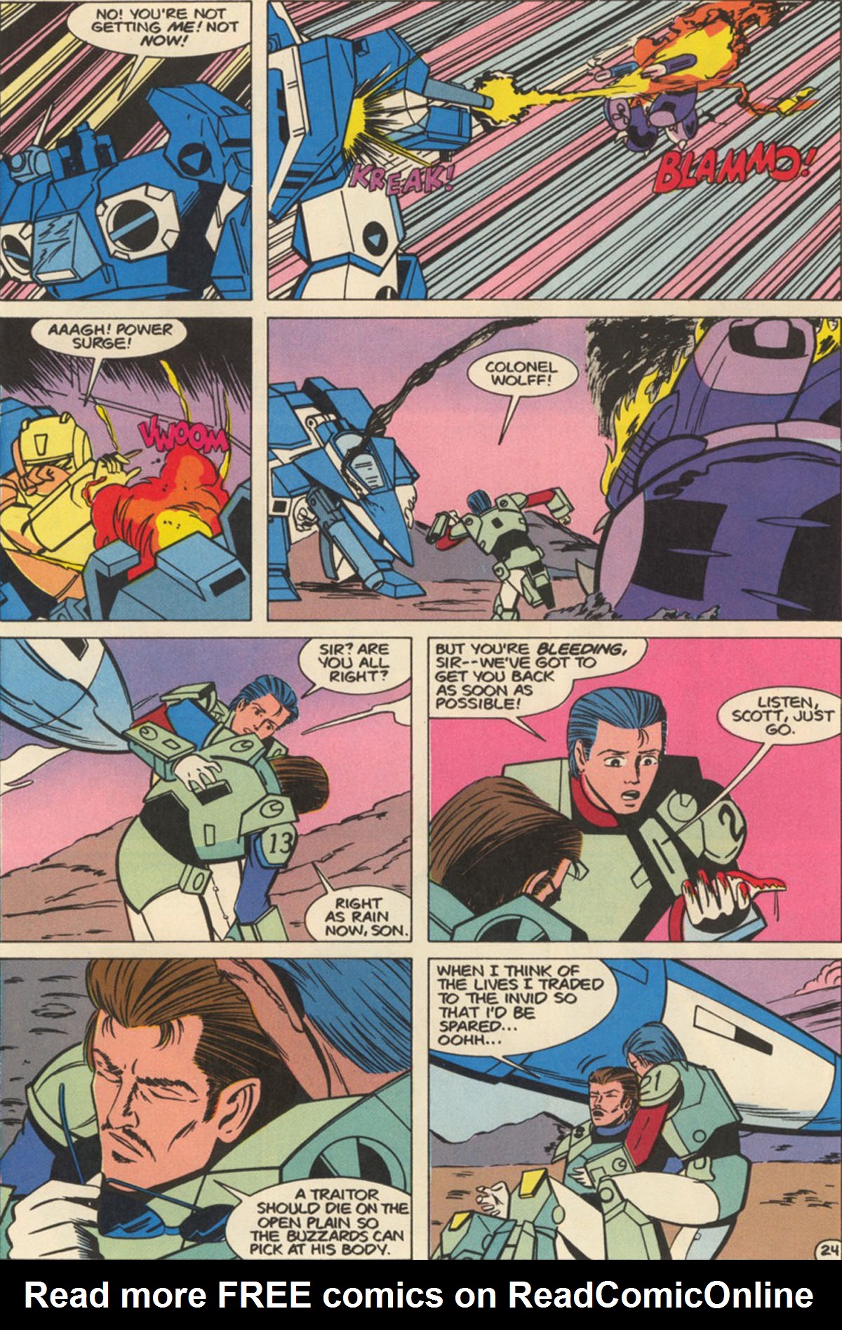 Read online Robotech The New Generation comic -  Issue #8 - 30