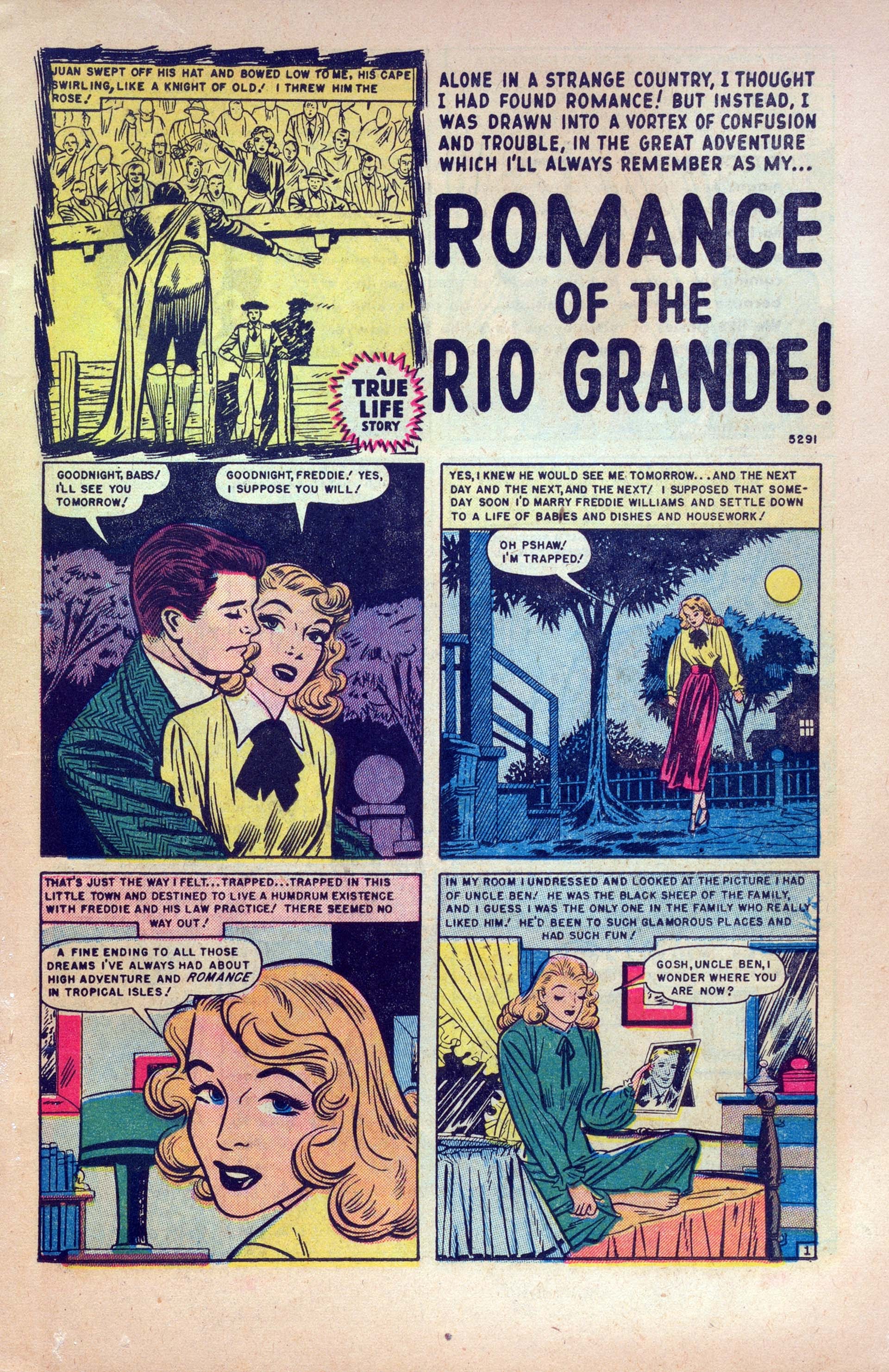 Read online My Love (1949) comic -  Issue #1 - 11