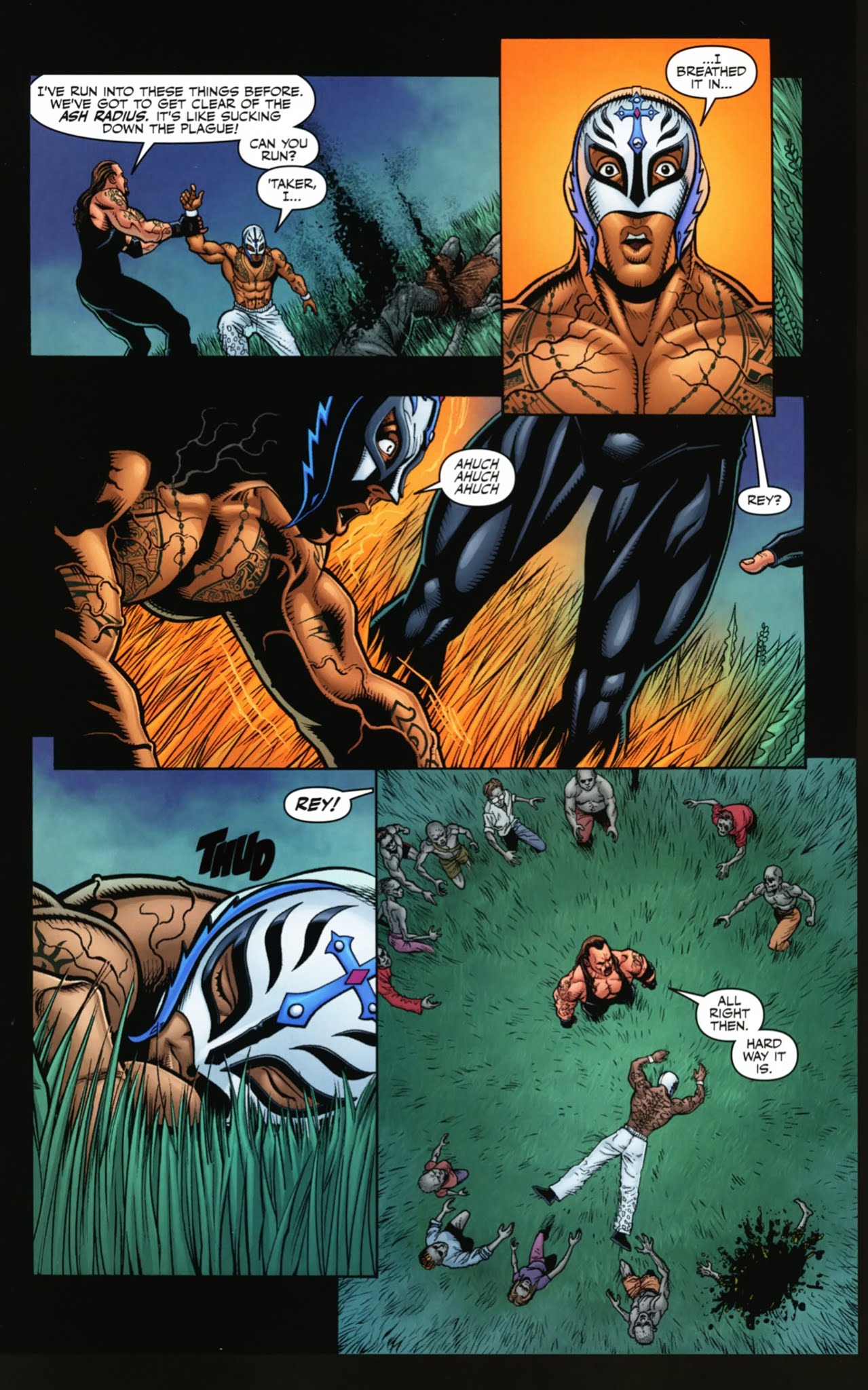 Read online WWE Heroes comic -  Issue #7 - 7