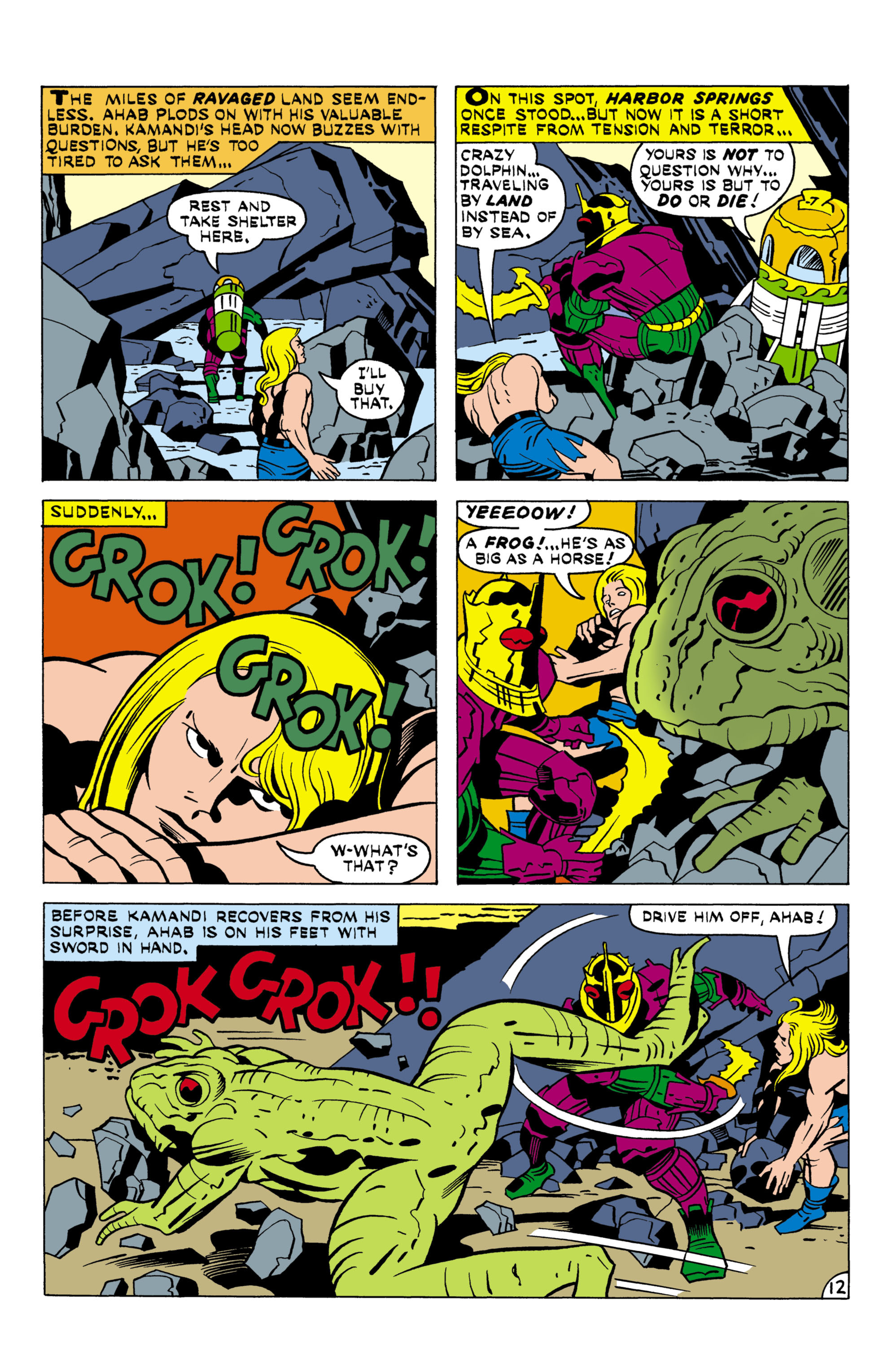 Read online Kamandi, The Last Boy On Earth comic -  Issue #21 - 13