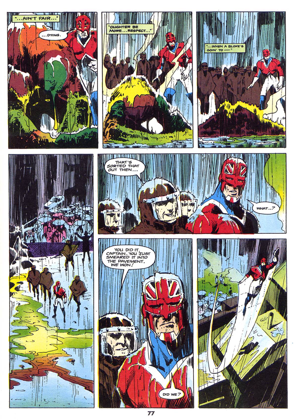 Read online Captain Britain (1988) comic -  Issue # TPB - 77