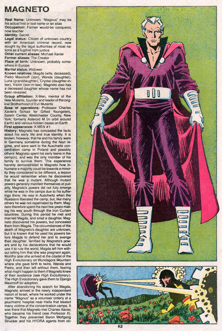 Read online The Official Handbook of the Marvel Universe Deluxe Edition comic -  Issue #7 - 64
