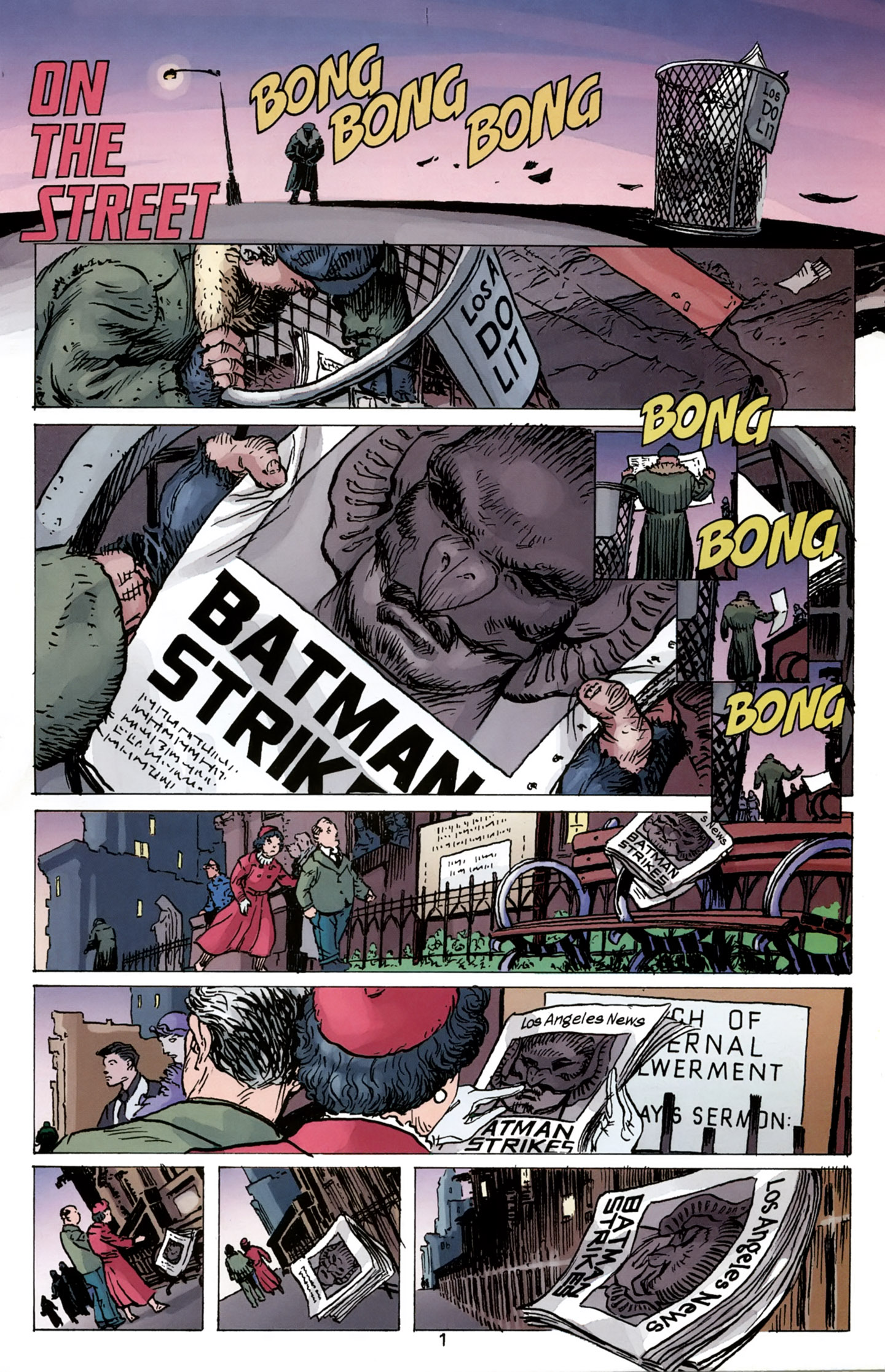Read online Just Imagine Stan Lee With Joe Kubert Creating Batman comic -  Issue # Full - 47