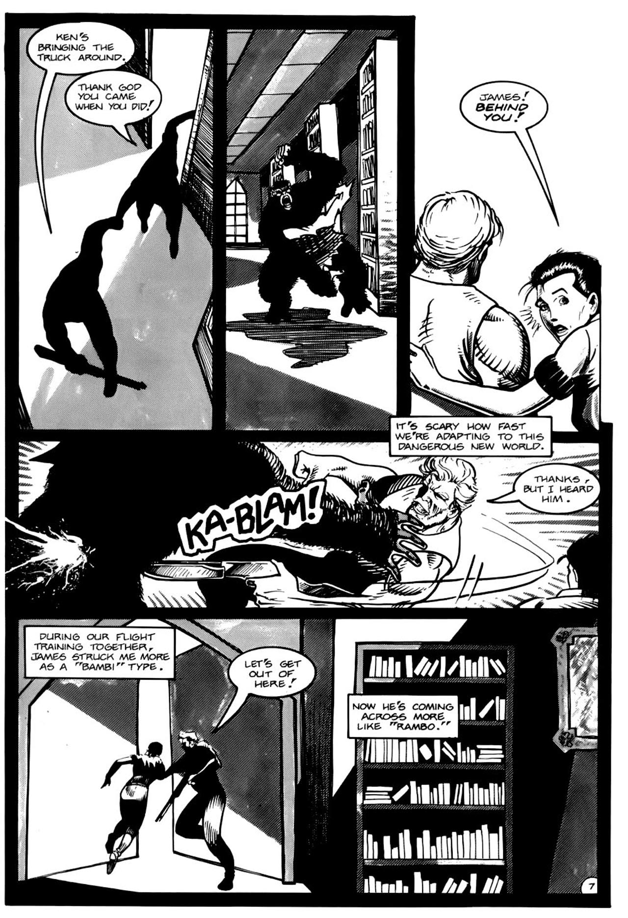 Read online Planet of the Apes (1990) comic -  Issue #16 - 9