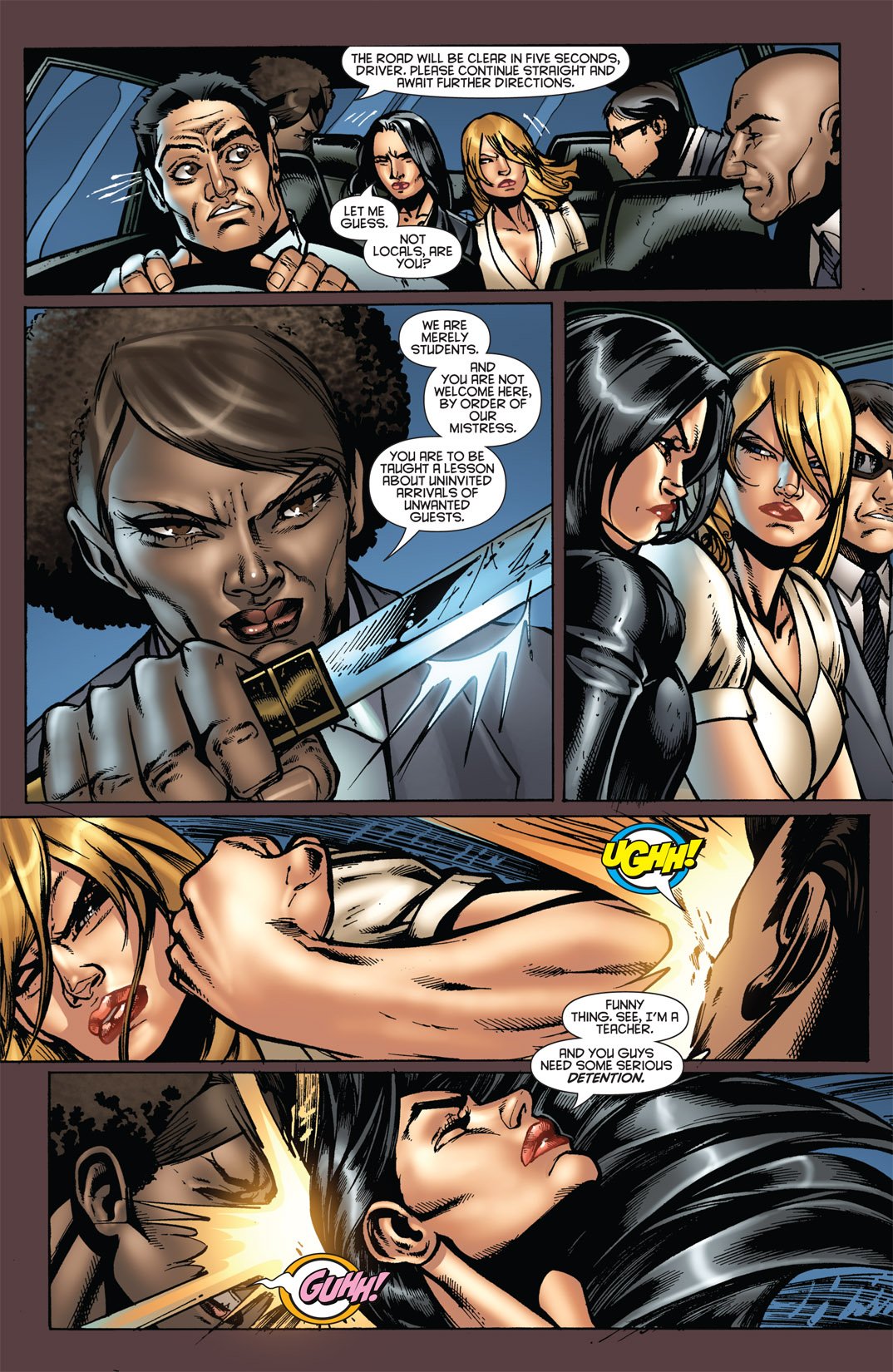 Read online Birds of Prey (2010) comic -  Issue #5 - 18
