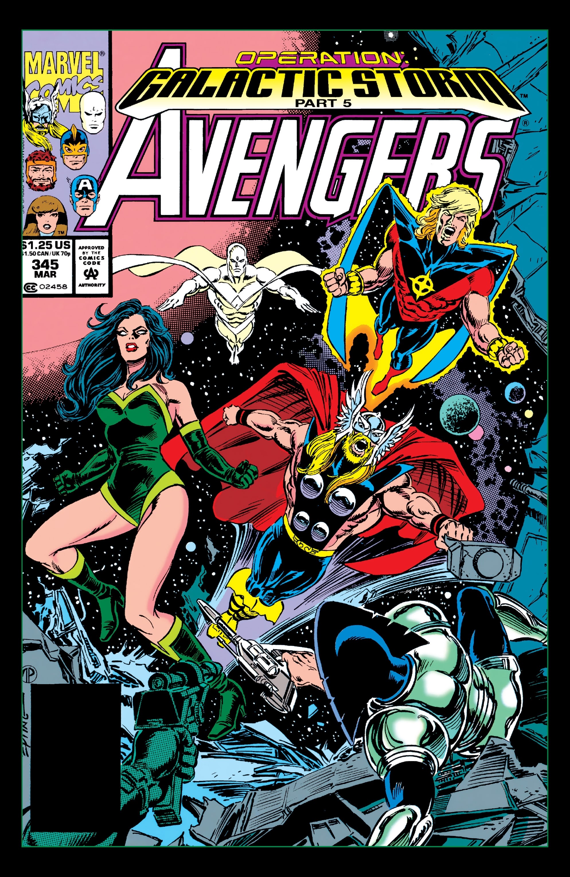 Read online Avengers Epic Collection: Operation Galactic Storm comic -  Issue # TPB (Part 1) - 92