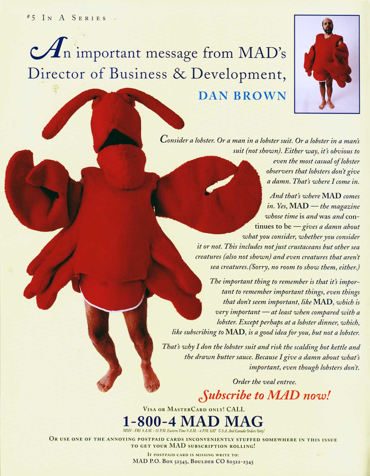 Read online MAD comic -  Issue #381 - 2