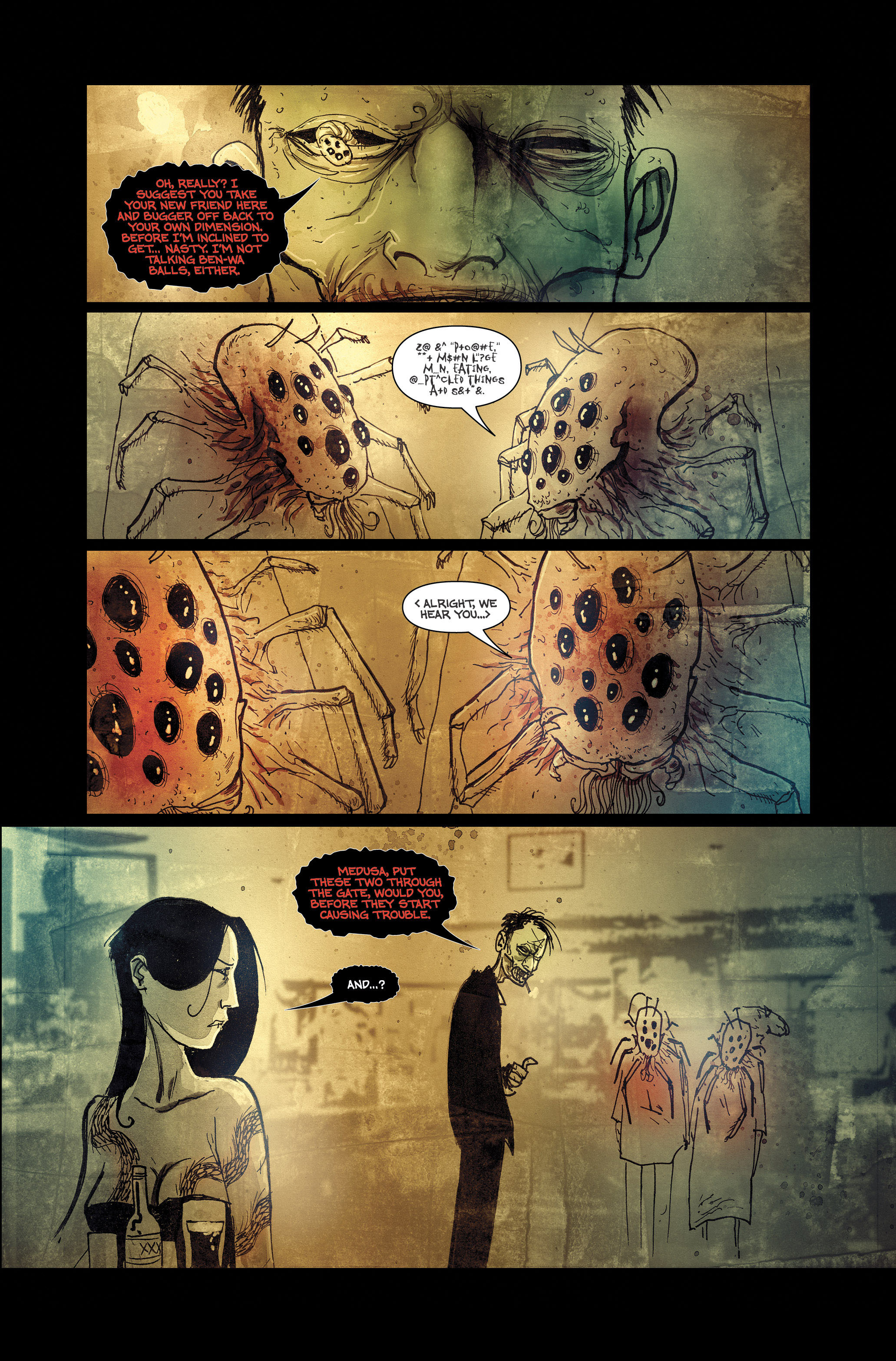 Read online Wormwood: Gentleman Corpse comic -  Issue #13 - 32