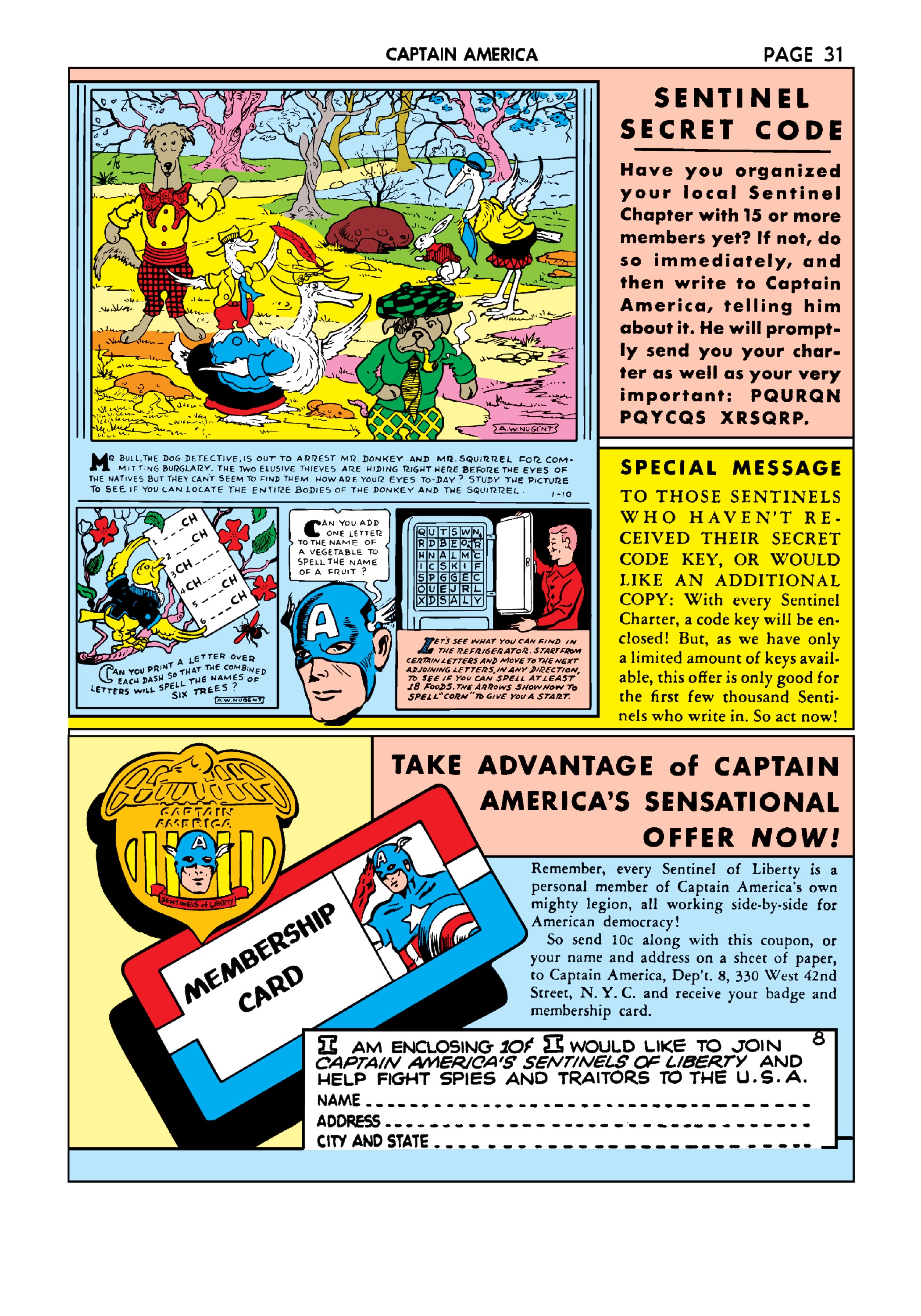 Read online Marvel Masterworks: Golden Age Captain America comic -  Issue # TPB 2 (Part 3) - 37