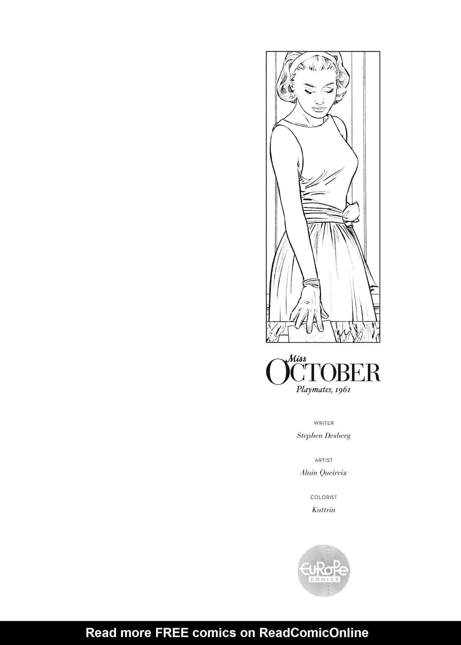 Read online Miss October comic -  Issue #1 - 2
