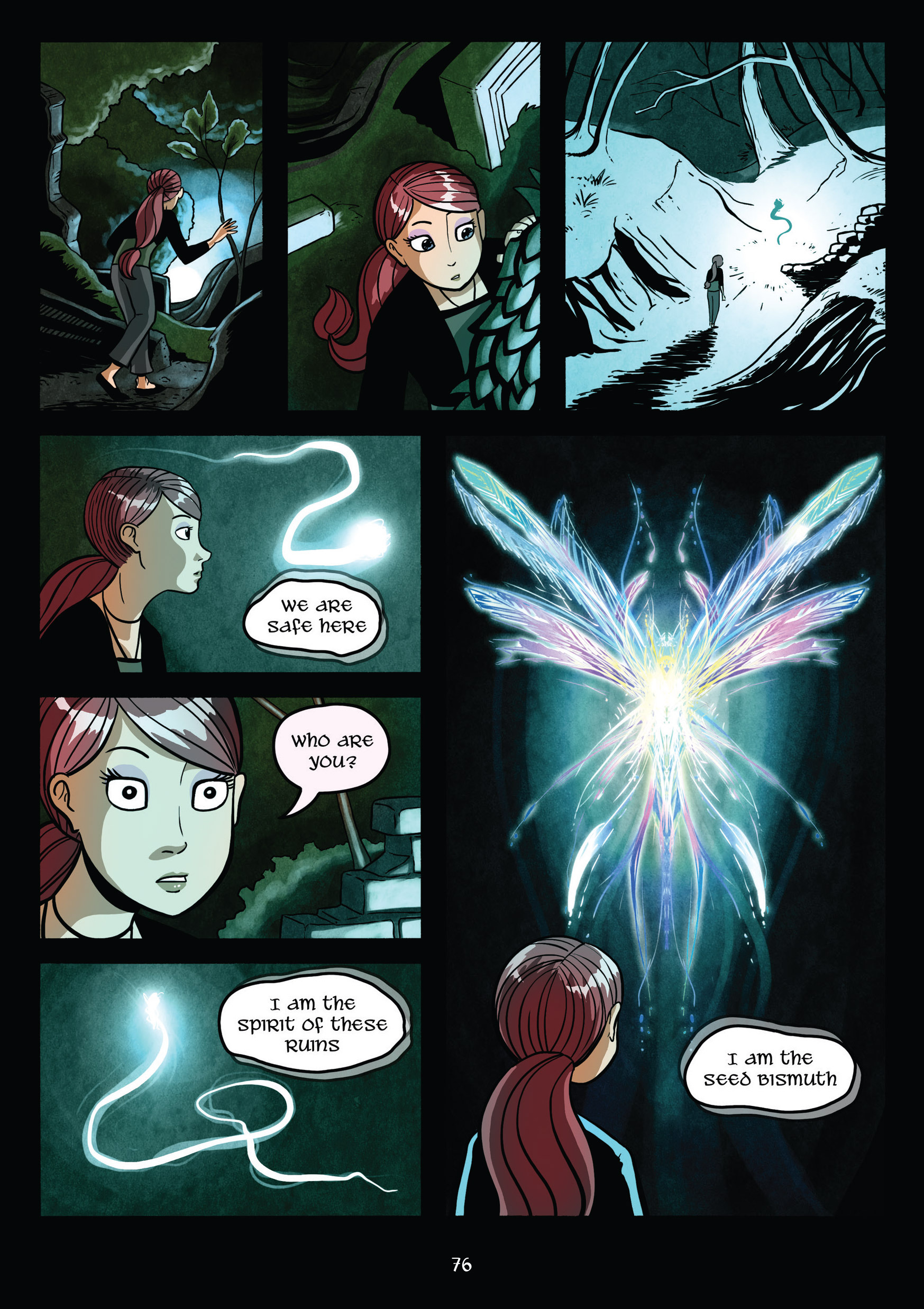 Read online Gunnerkrigg Court comic -  Issue # TPB 5 (Part 1) - 76