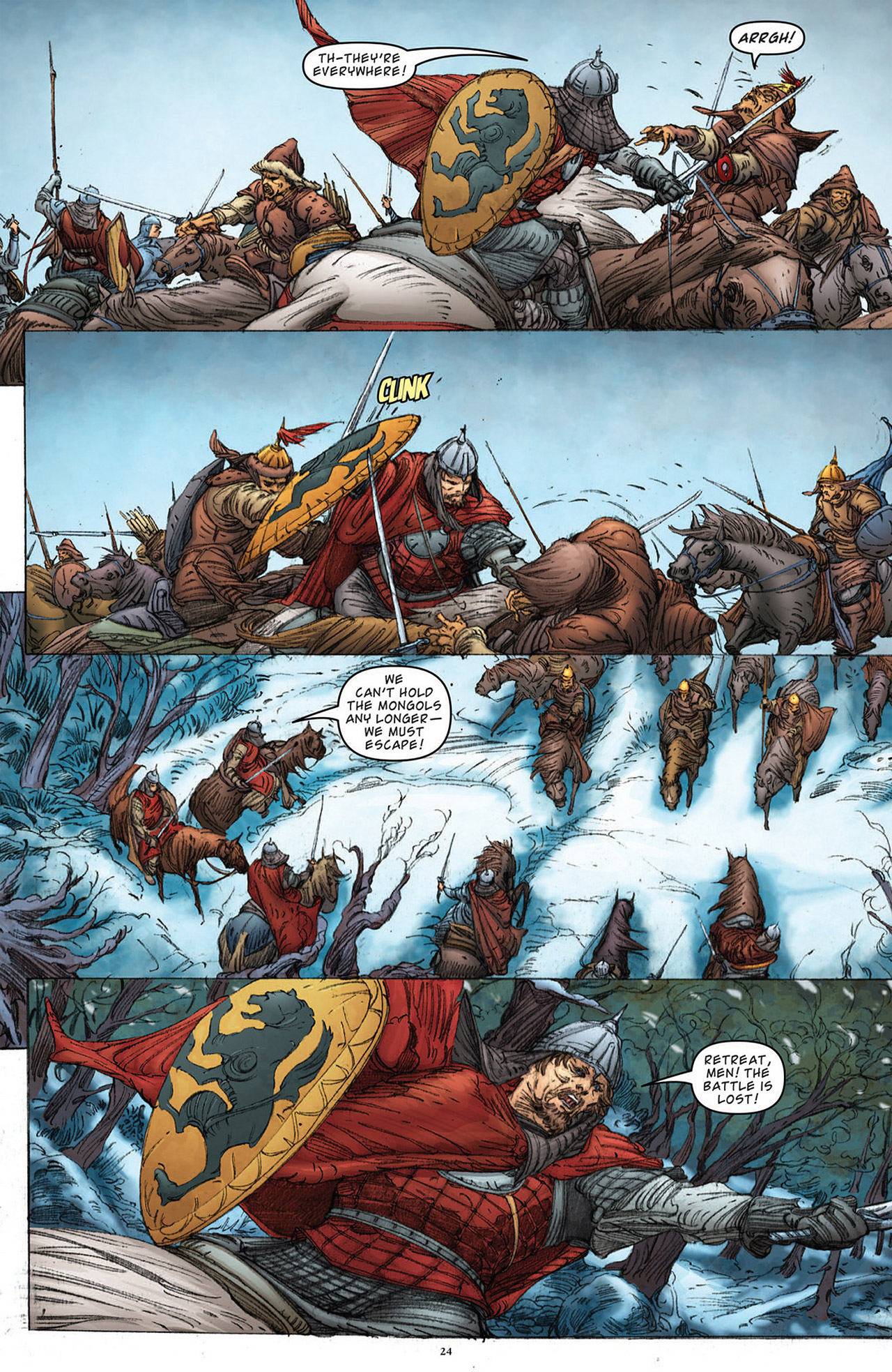 Read online Nevsky: A Hero of the People comic -  Issue # TPB - 24