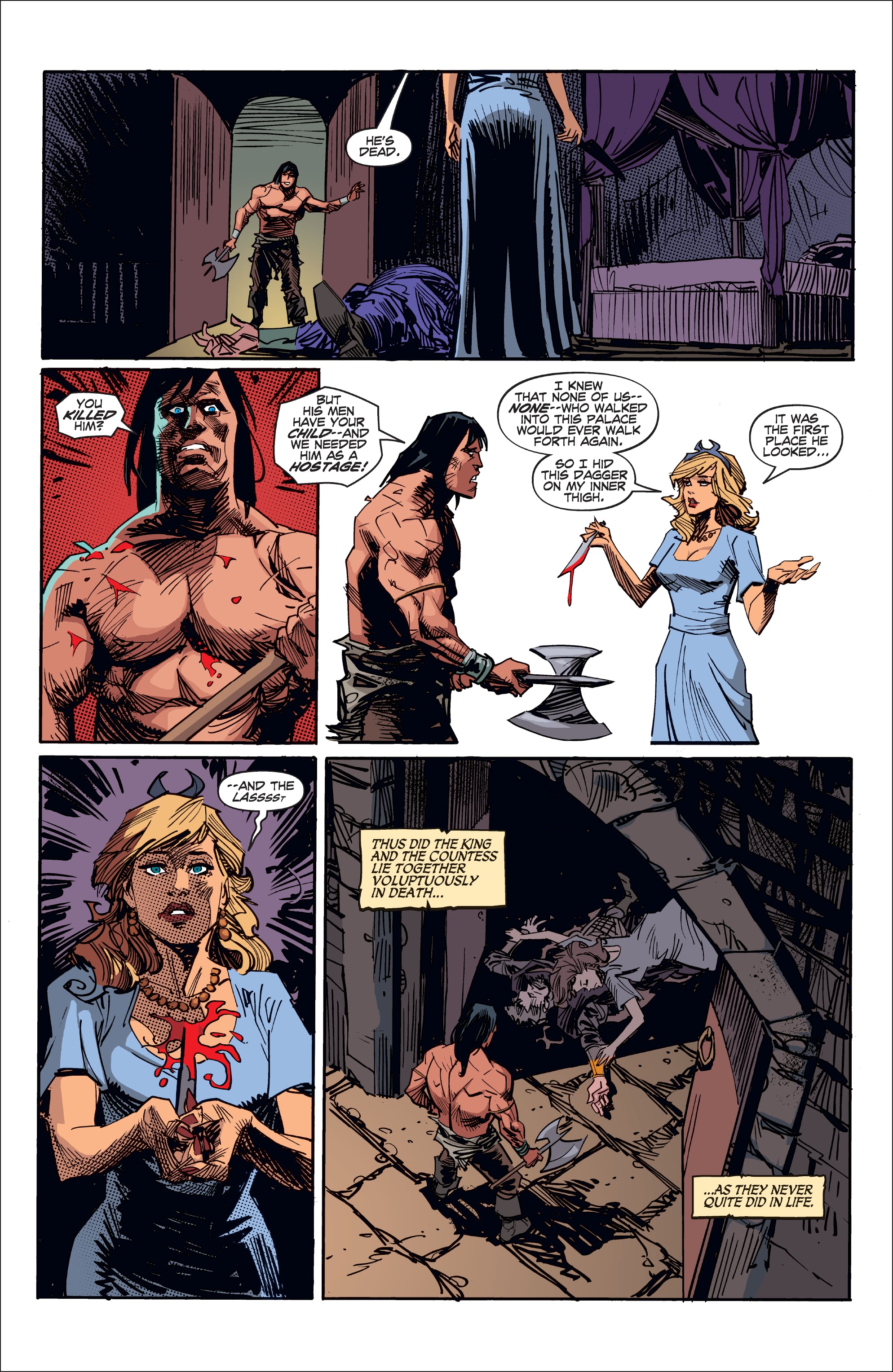 Read online Conan Chronicles Epic Collection comic -  Issue # TPB Horrors Beneath the Stones (Part 3) - 19