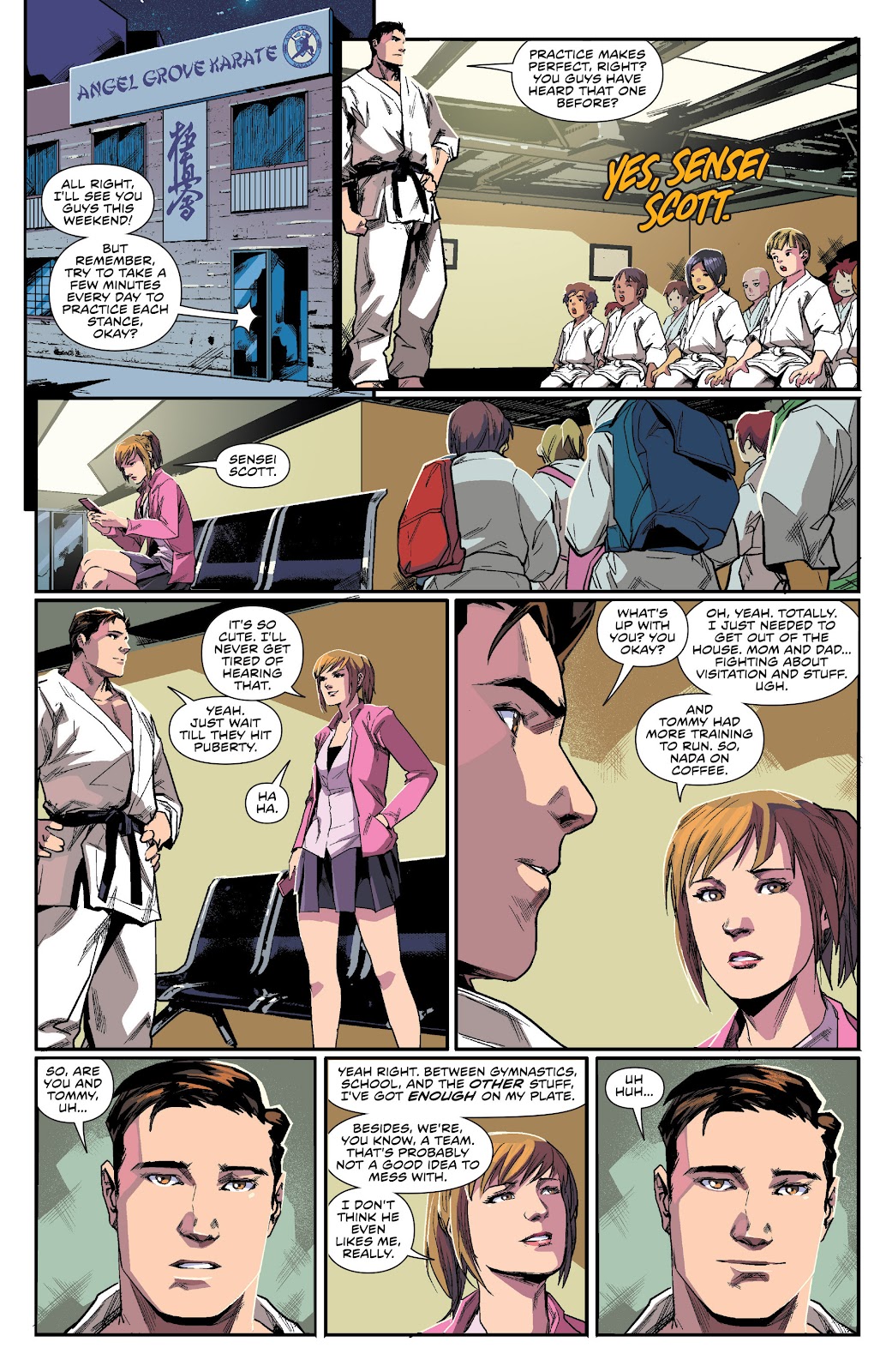 Mighty Morphin Power Rangers issue 2 - Page 12