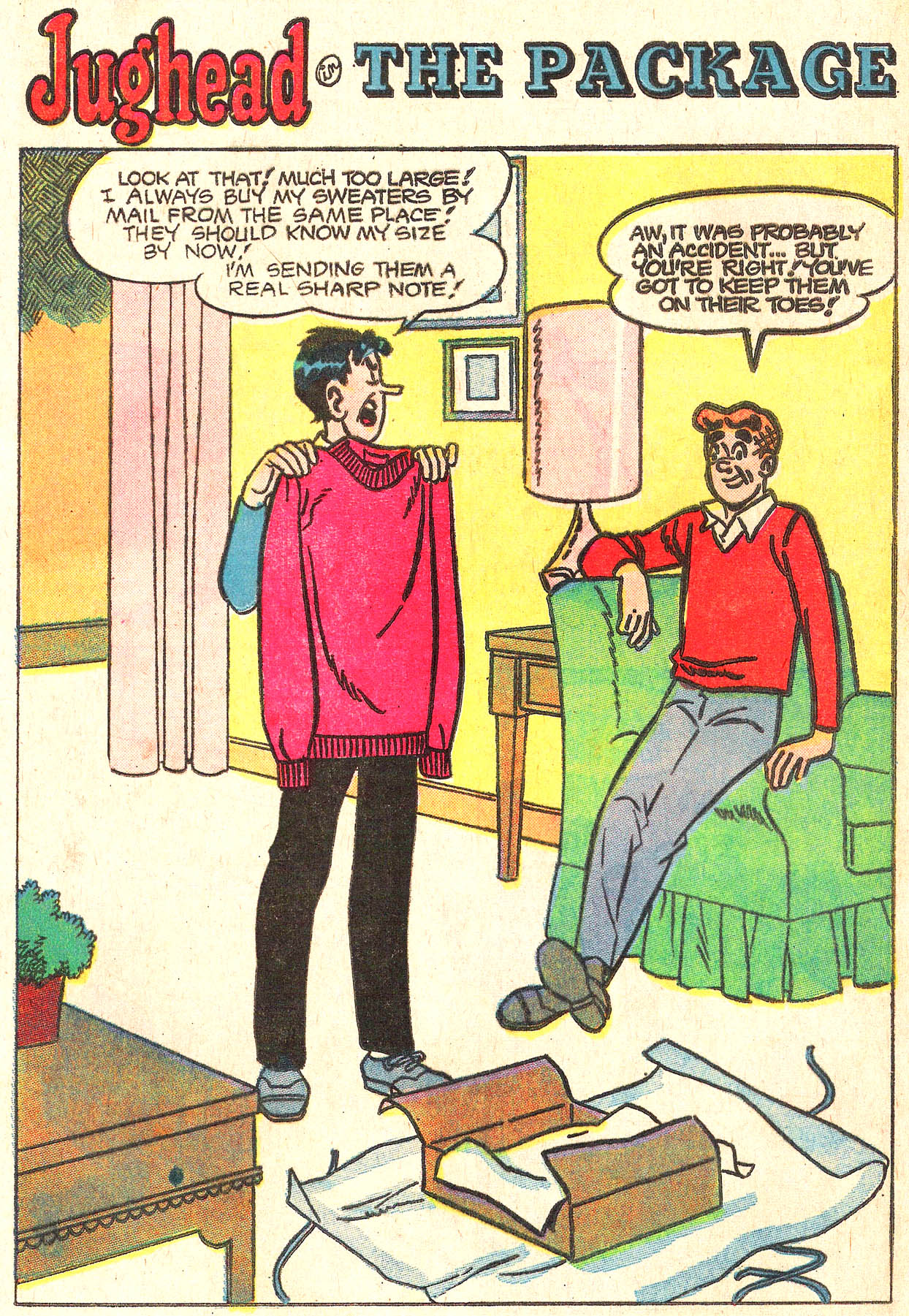 Read online Jughead (1965) comic -  Issue #212 - 13