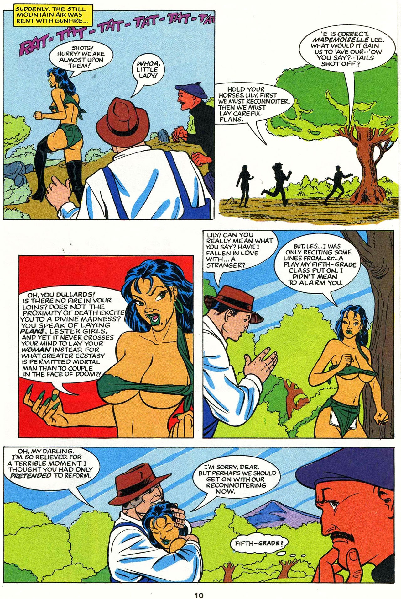 Read online The Trouble With Girls (1989) comic -  Issue #4 - 12