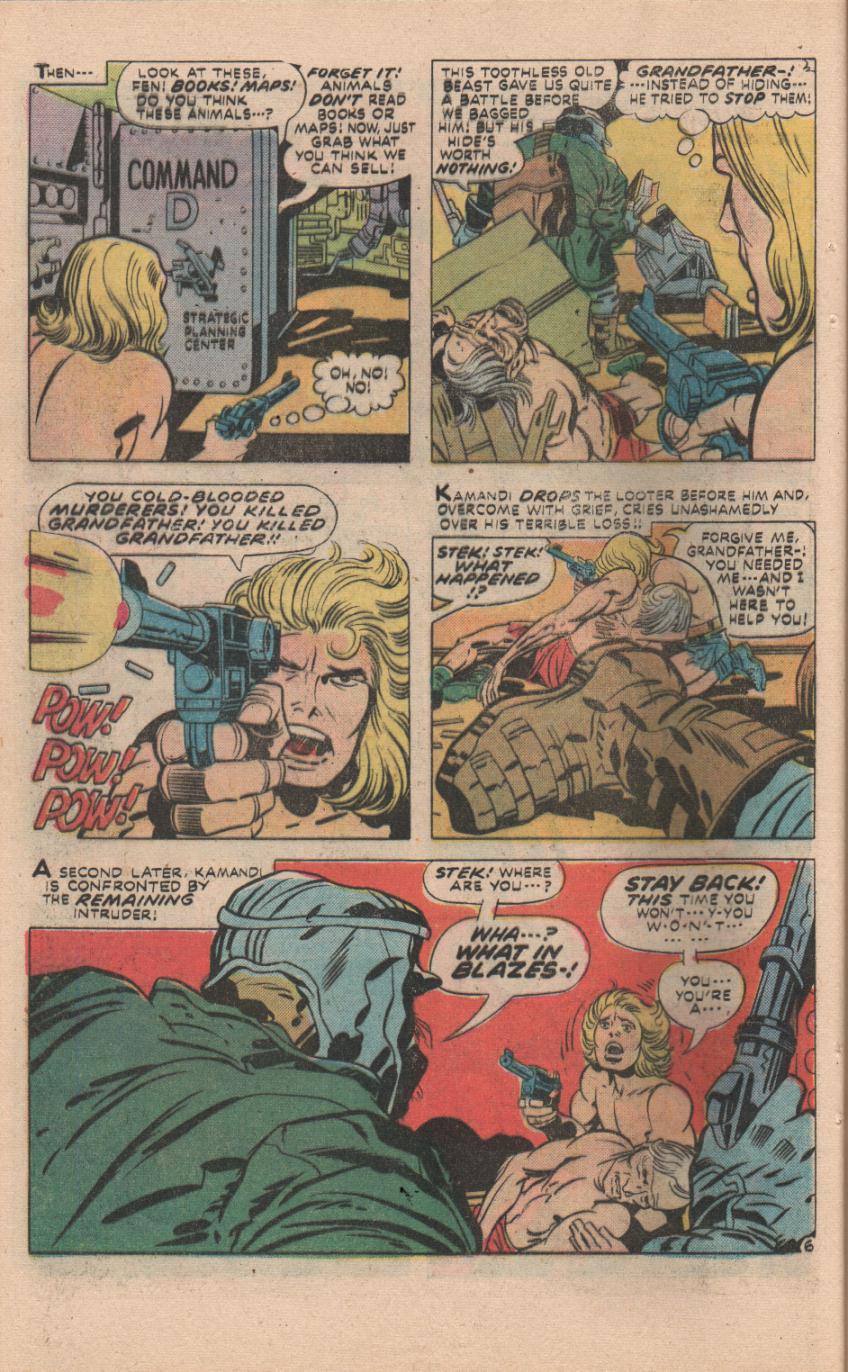 Read online Kamandi, The Last Boy On Earth comic -  Issue #32 - 35