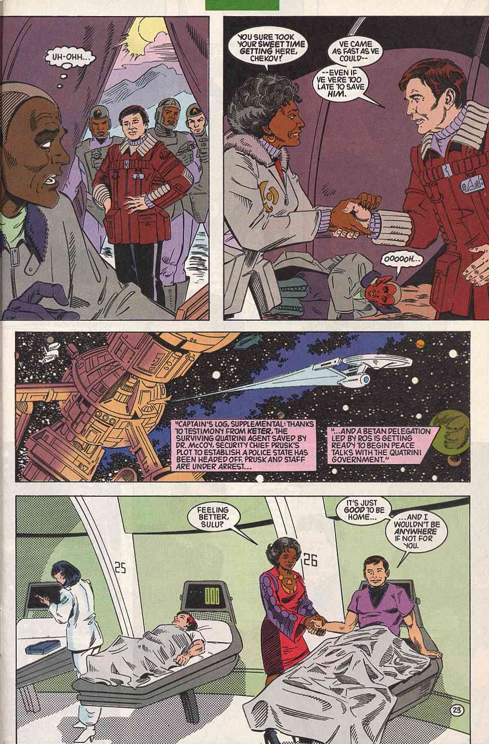 Read online Star Trek (1989) comic -  Issue #33 - 22