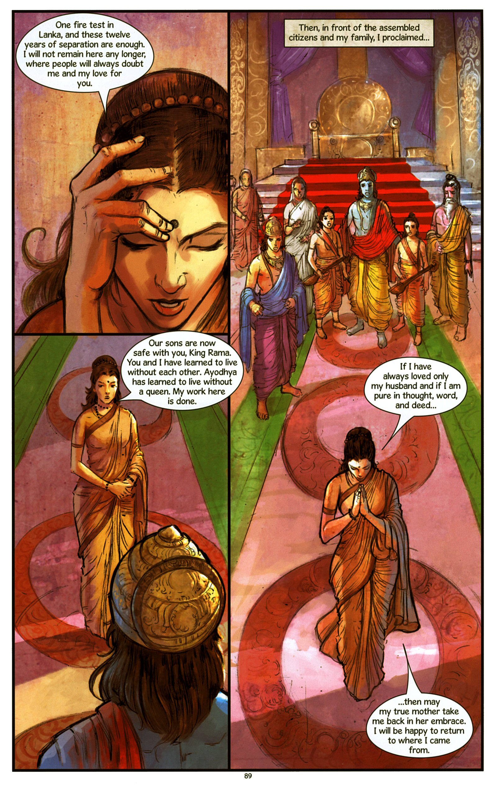 Read online Sita Daughter of the Earth comic -  Issue # TPB - 93