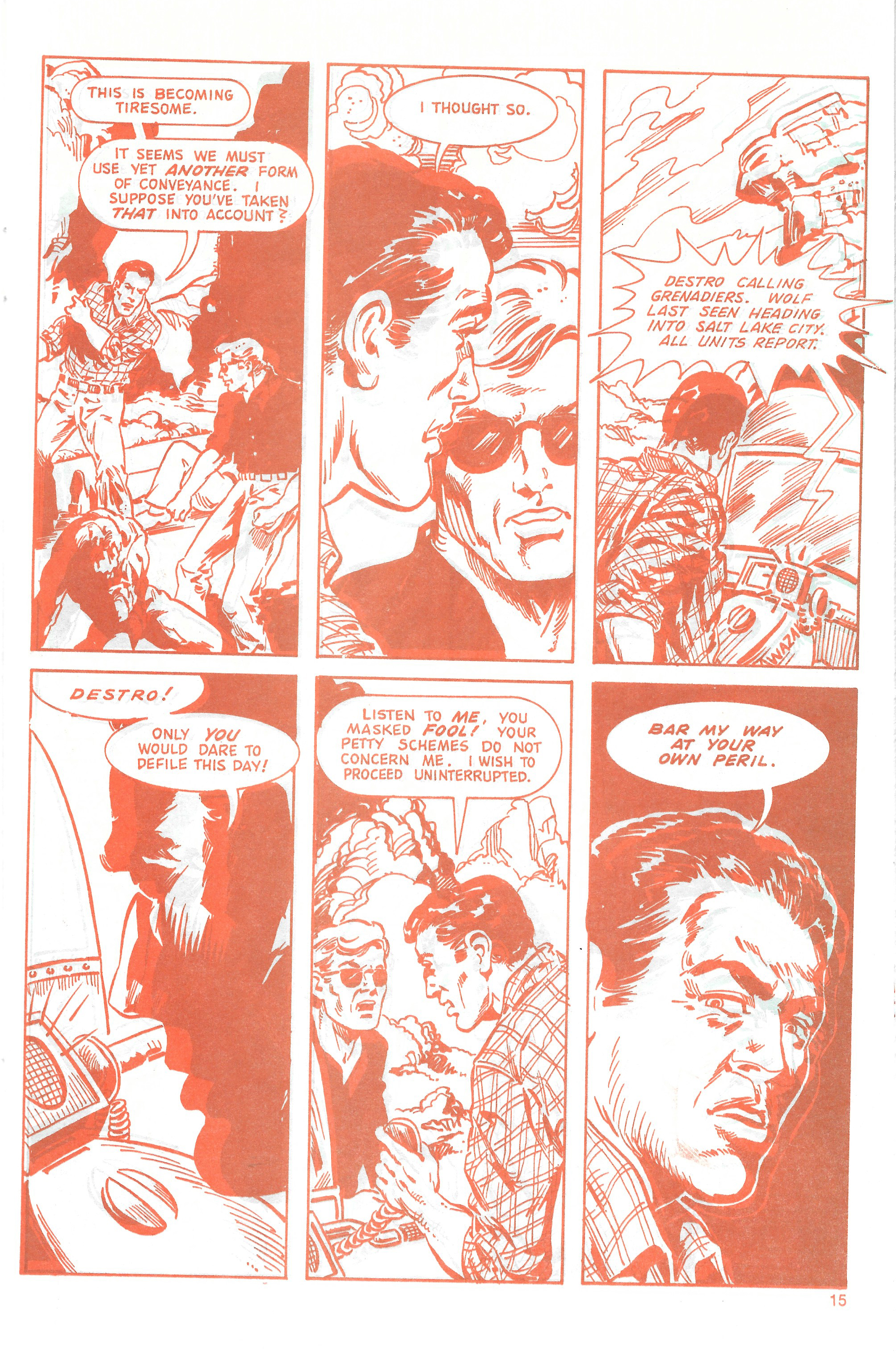 Read online Blackthorne 3-D Series comic -  Issue #52 - 17