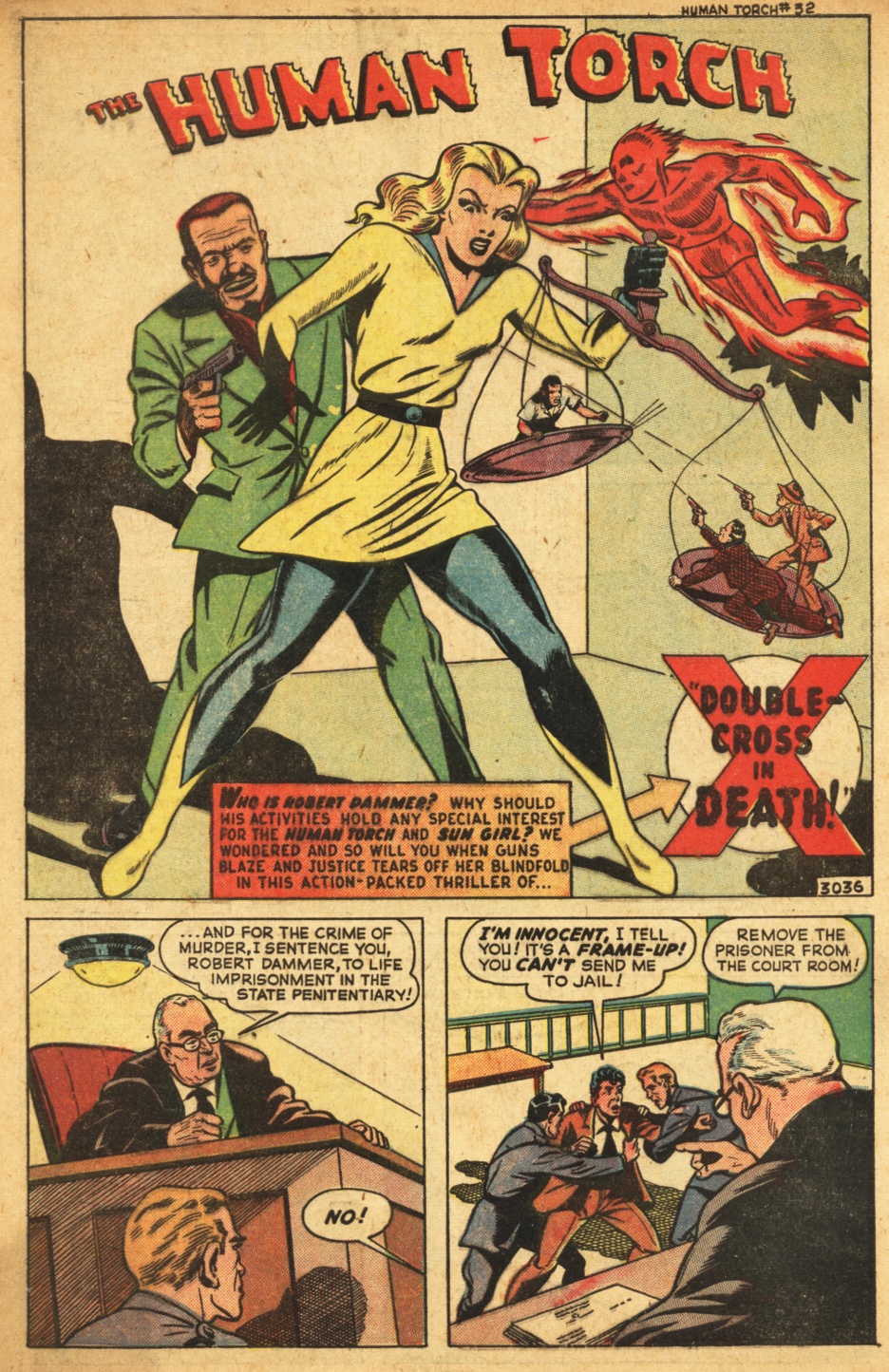 Read online The Human Torch (1940) comic -  Issue #32 - 3