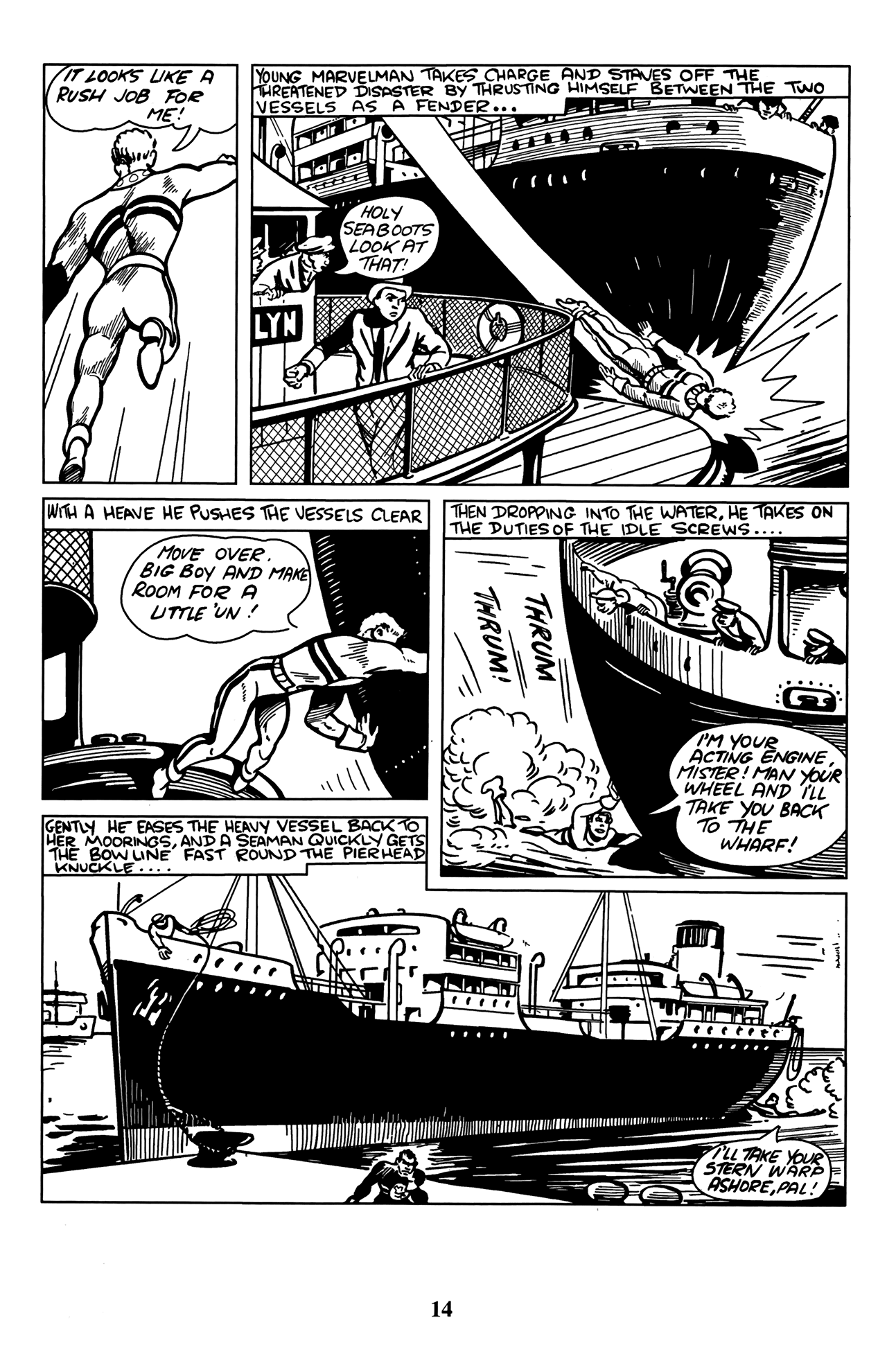 Read online Marvelman Family's Finest comic -  Issue #2 - 17