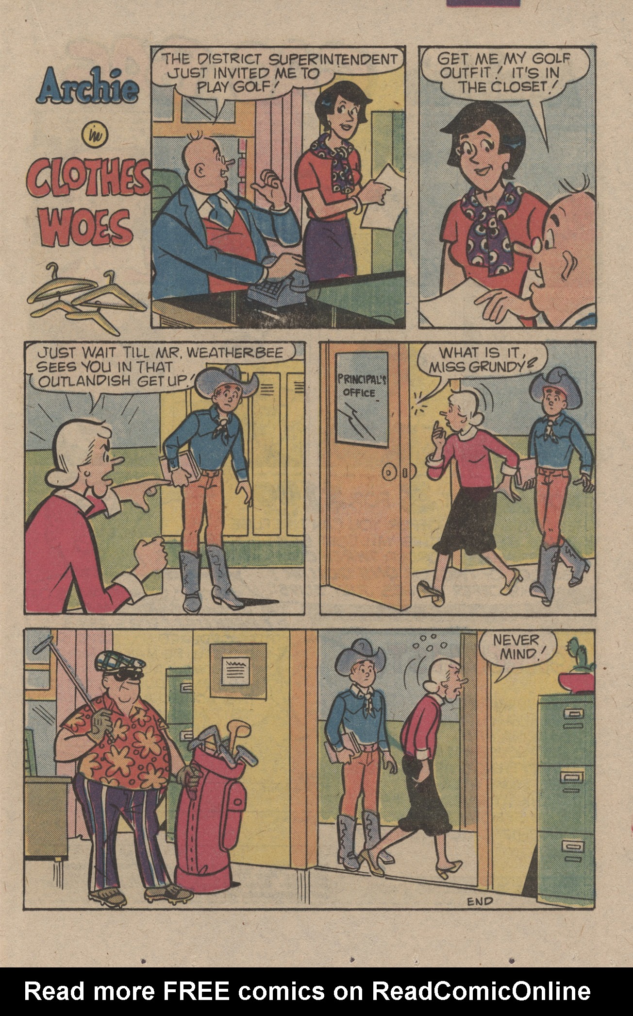 Read online Archie's Joke Book Magazine comic -  Issue #278 - 17