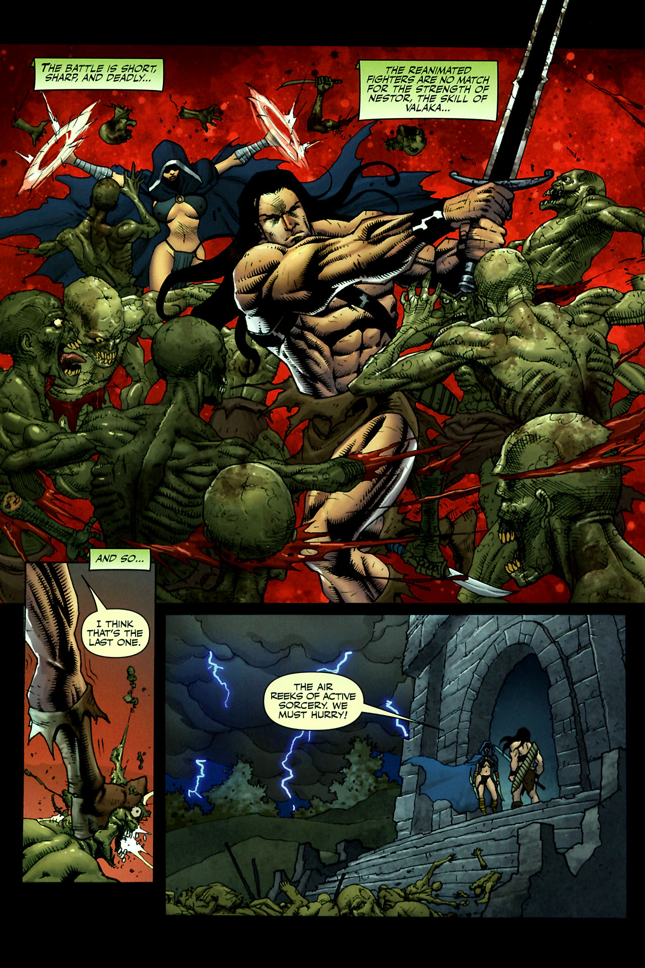 Read online Savage Tales (2007) comic -  Issue #9 - 10