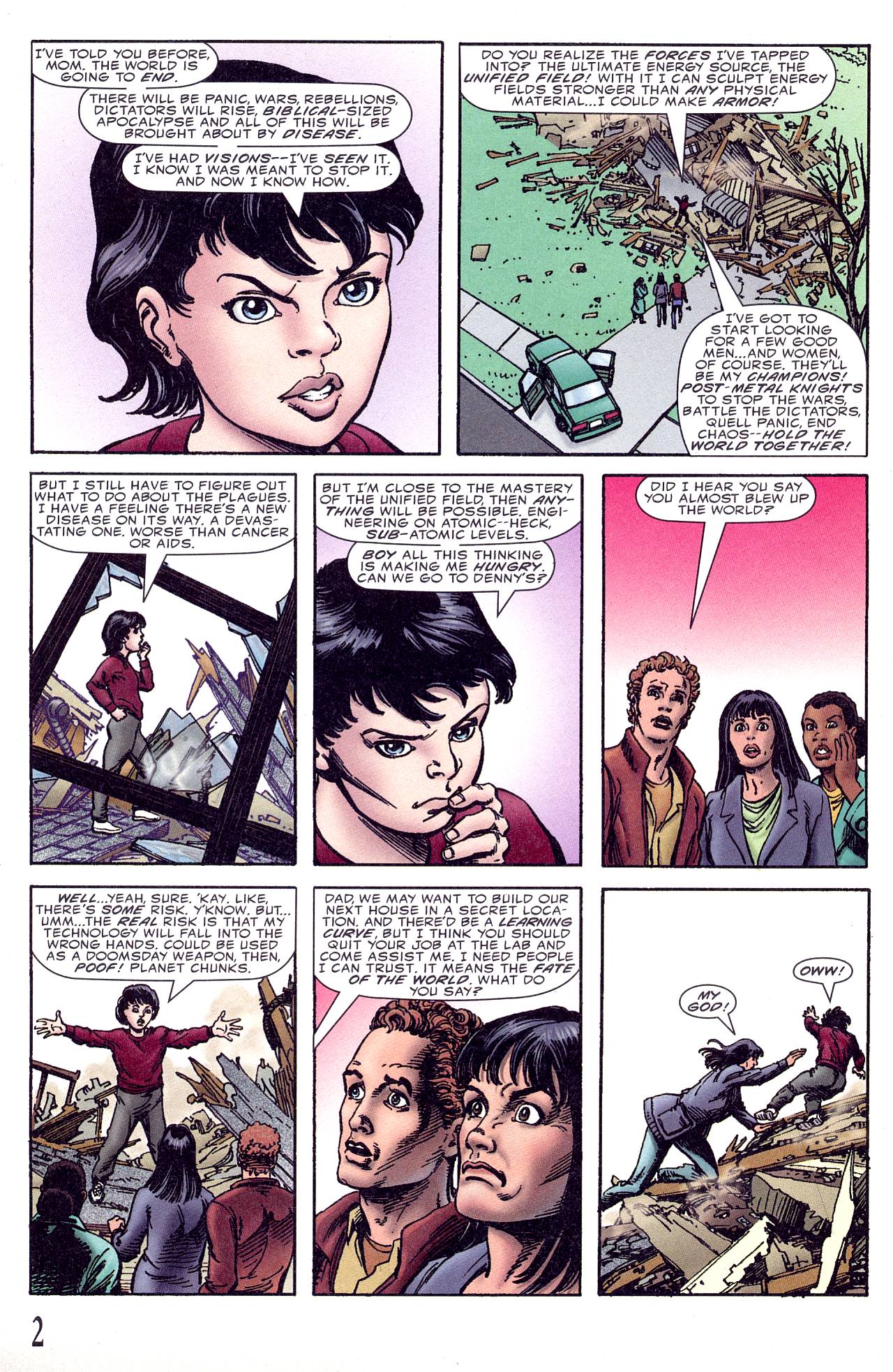 Read online Knights on Broadway comic -  Issue #2 - 4