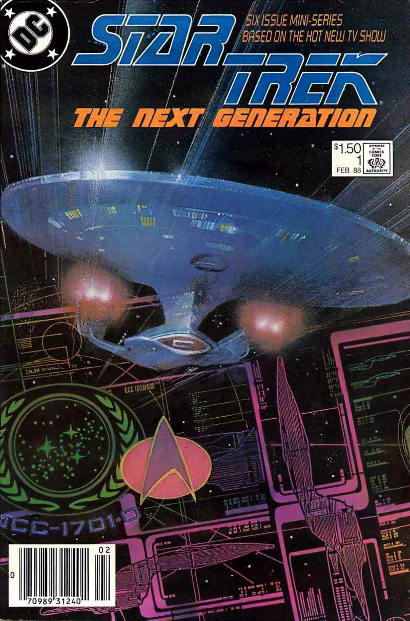 Read online Star Trek: The Next Generation (1988) comic -  Issue #1 - 1